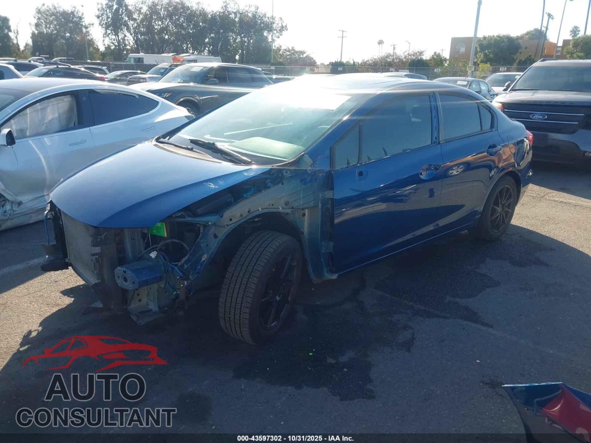 HONDA CIVIC 2012 - 19XFB2F96CE337063