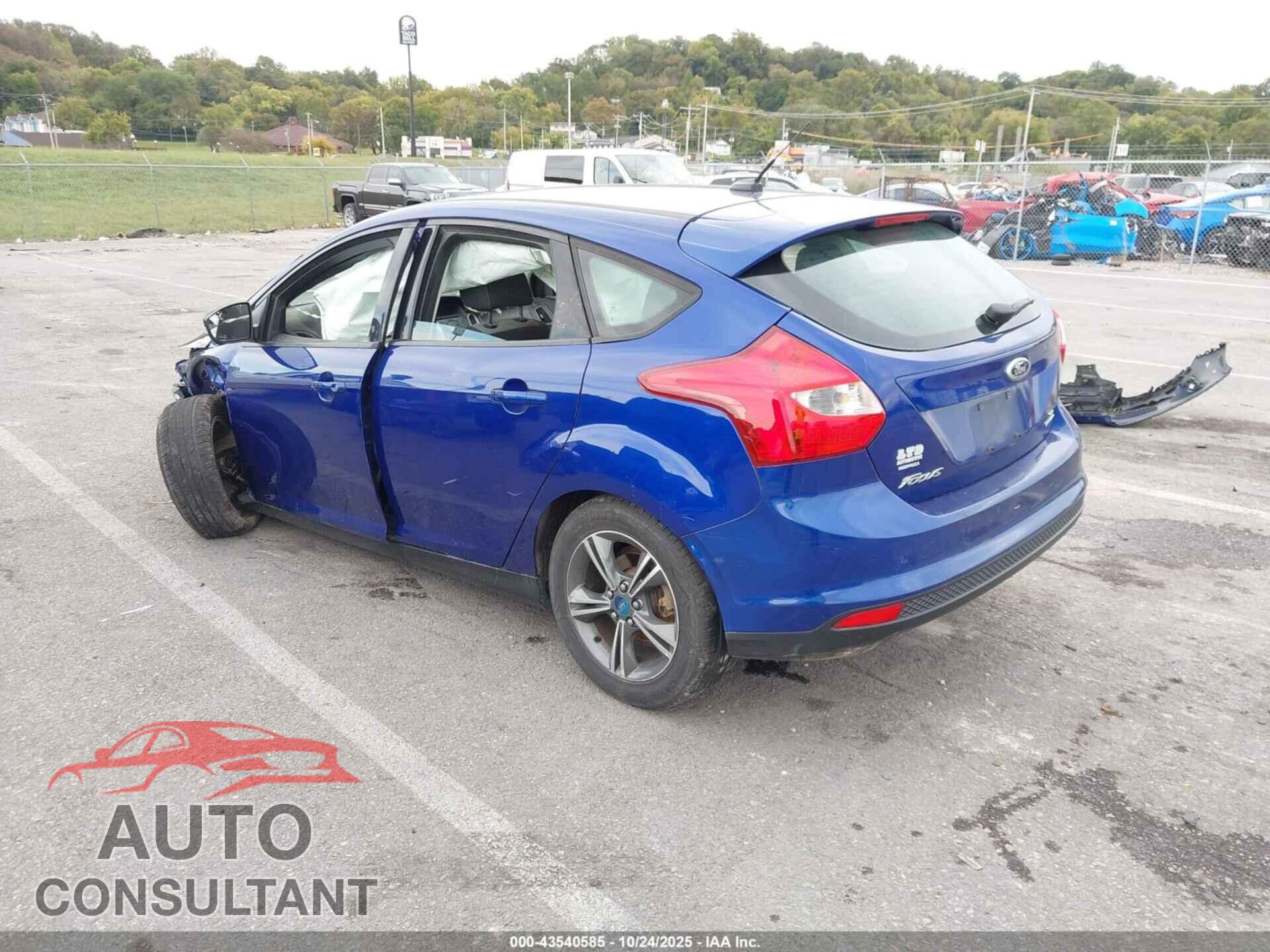 FORD FOCUS 2012 - 1FAHP3K25CL415550