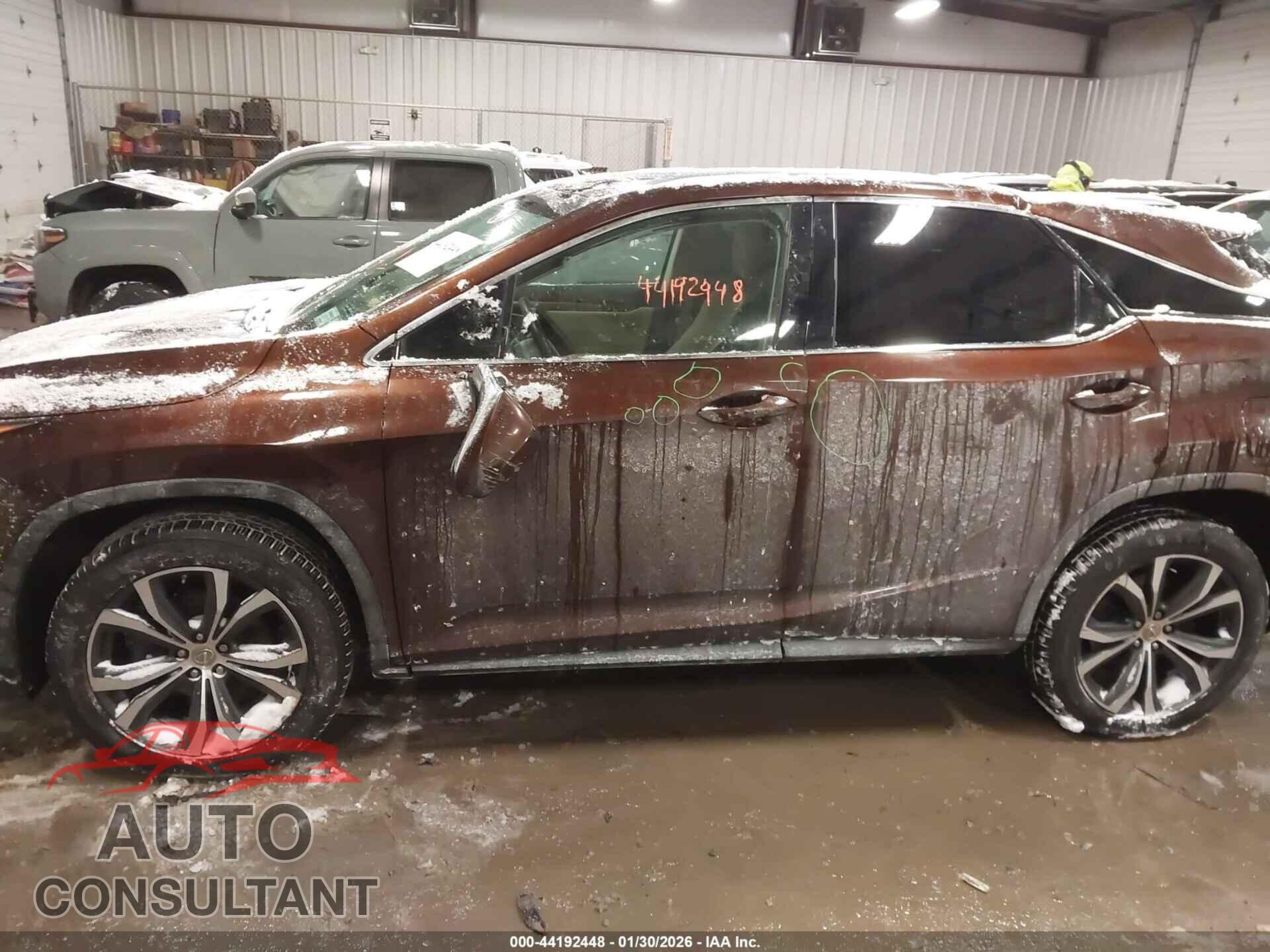 LEXUS RX 350 2017 - 2T2BZMCA9HC088232