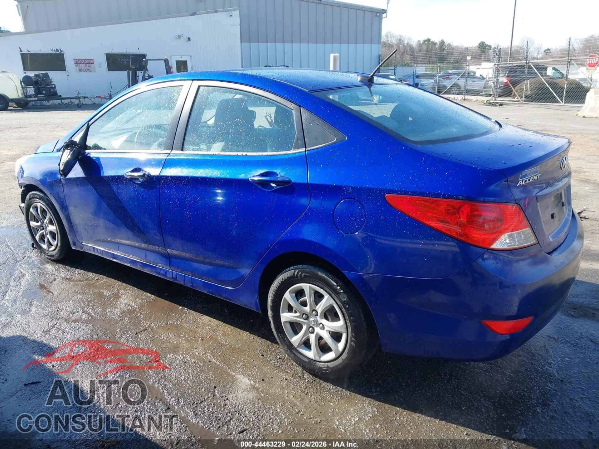 HYUNDAI ACCENT 2013 - KMHCT4AE5DU509355
