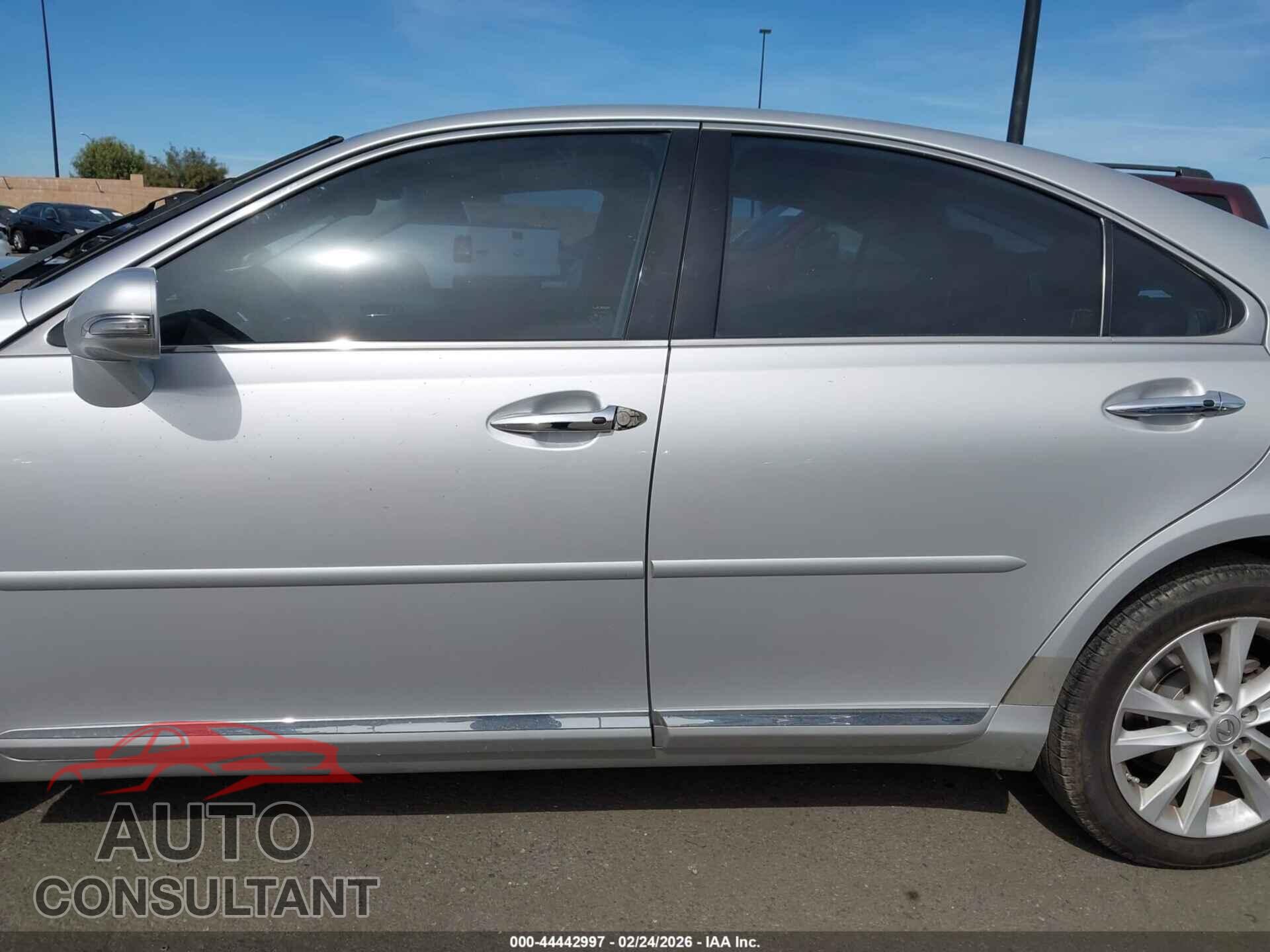 LEXUS ES 350 2011 - JTHBK1EG6B2447503