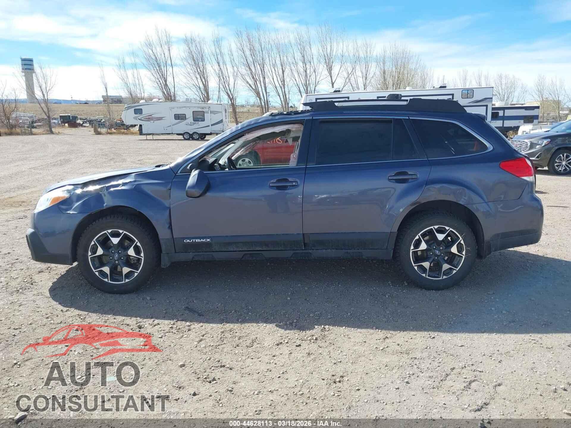 SUBARU OUTBACK 2014 - 4S4BRBLC8E3321852