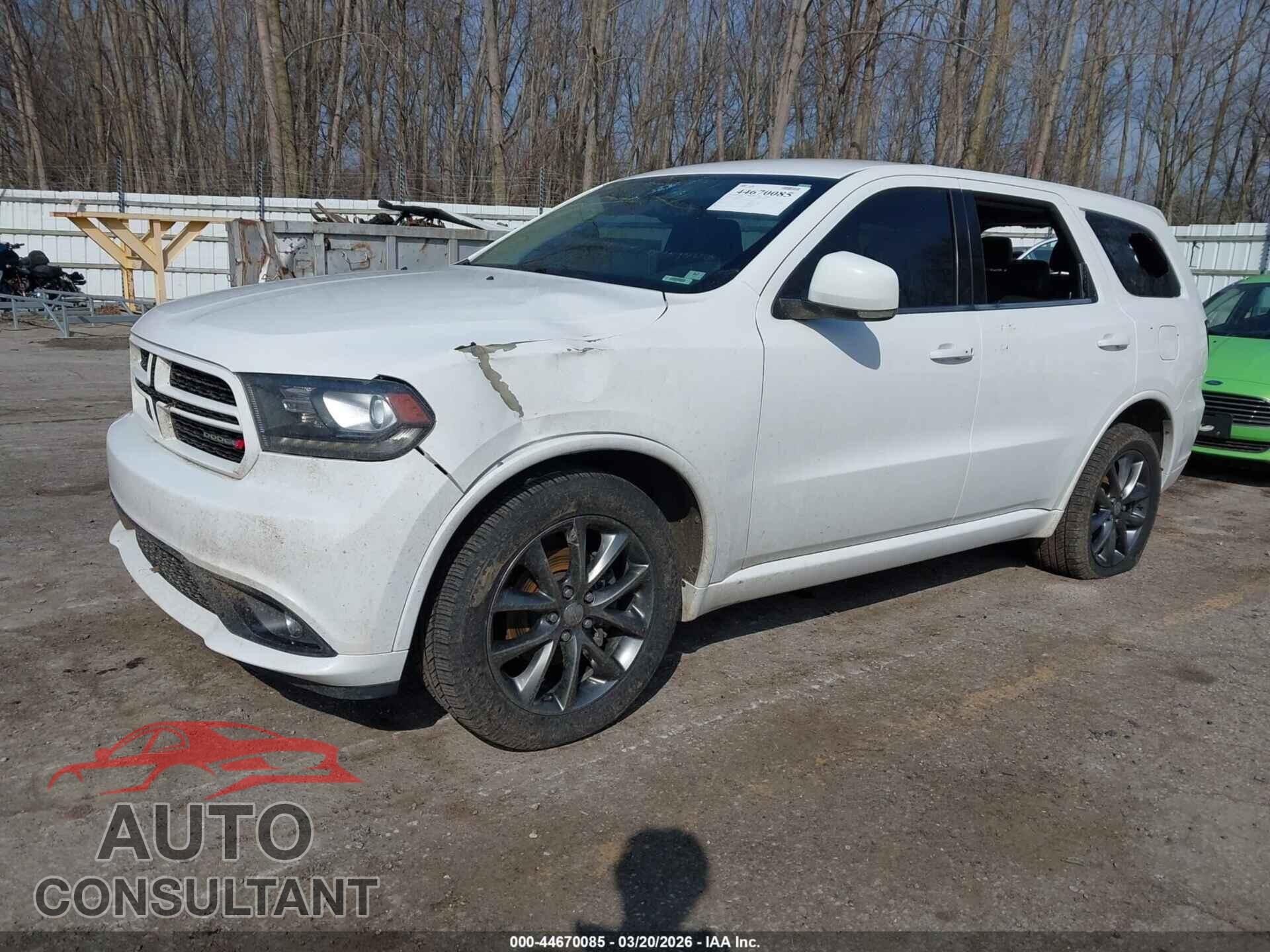DODGE DURANGO 2018 - 1C4RDJDG8JC398132