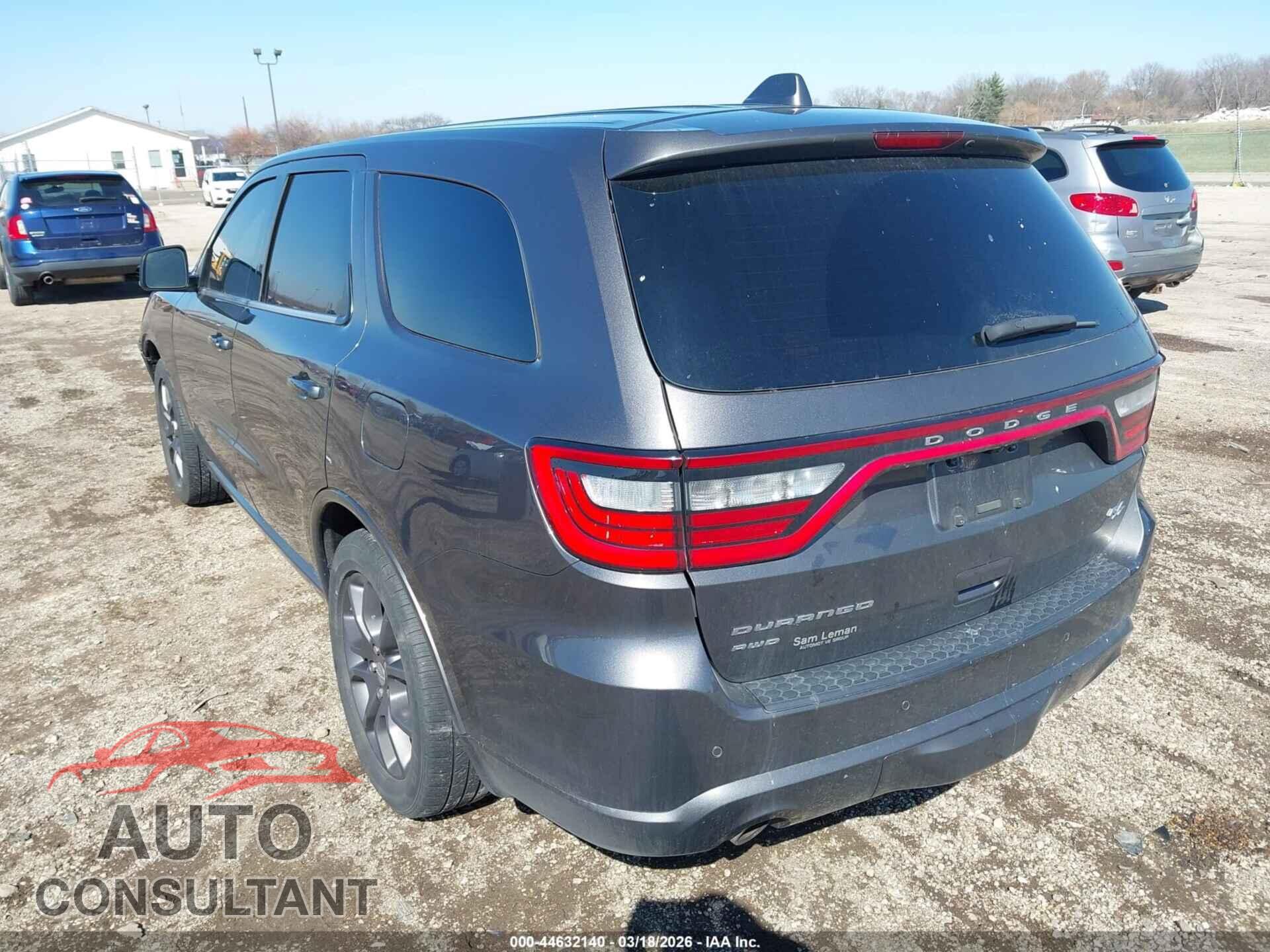 DODGE DURANGO 2017 - 1C4SDJCT8HC796046