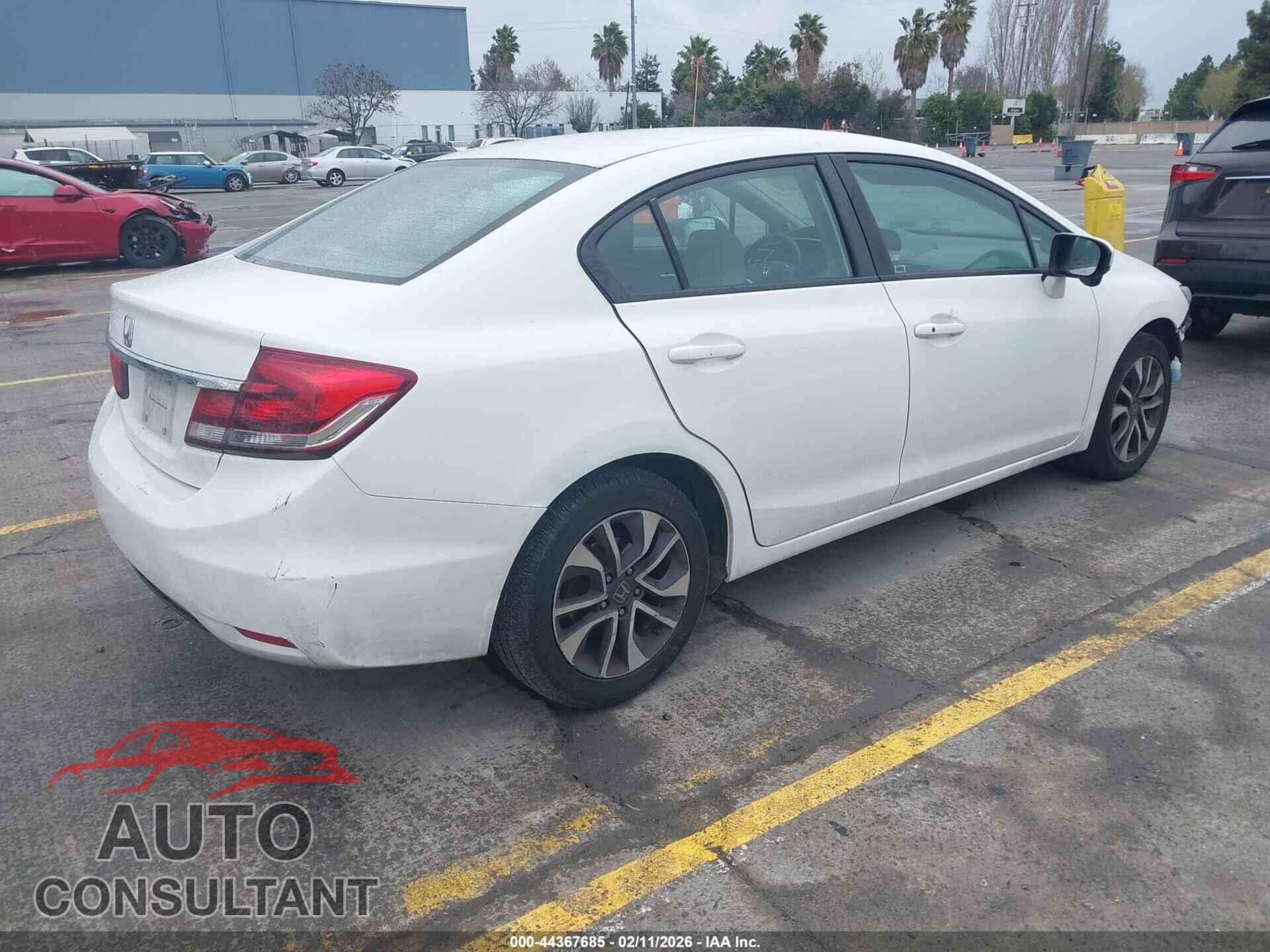 HONDA CIVIC 2014 - 19XFB2F8XEE274978