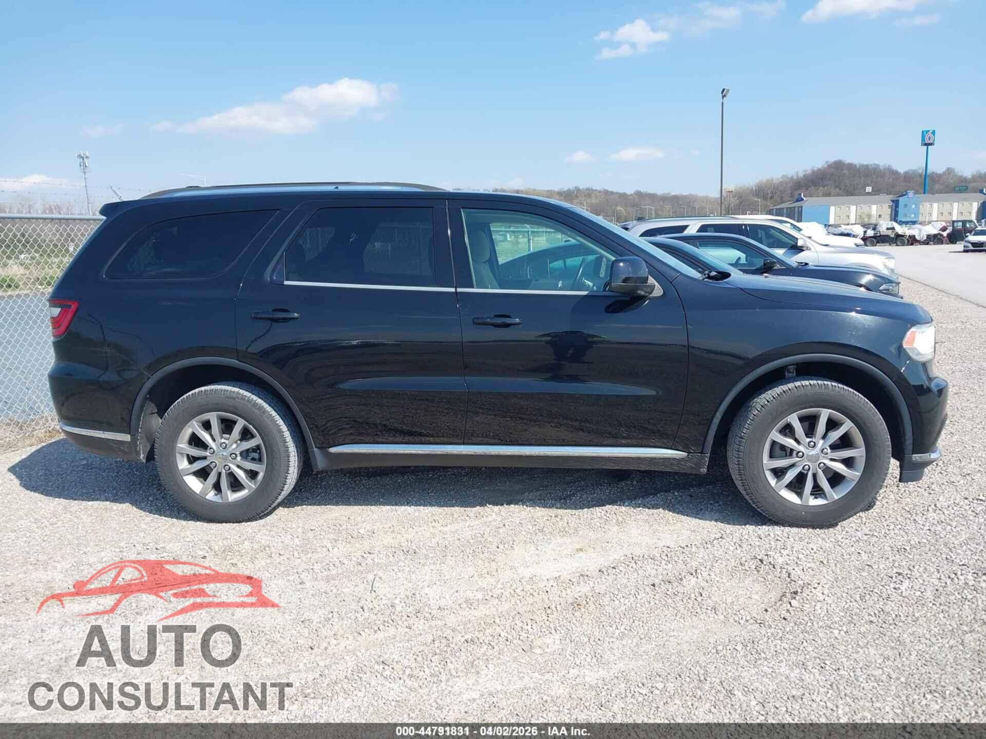 DODGE DURANGO 2017 - 1C4RDJAG0HC690842
