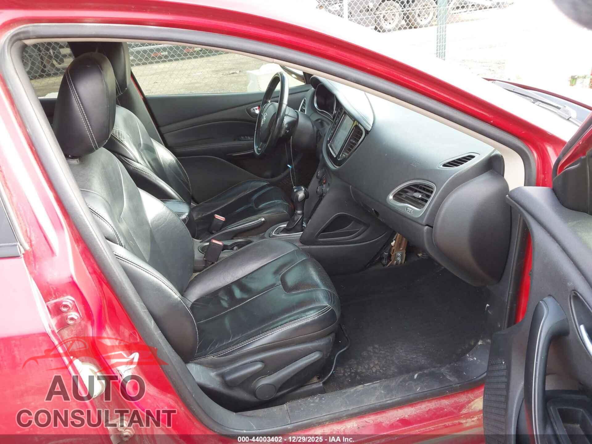 DODGE DART 2014 - 1C3CDFCB5ED721226