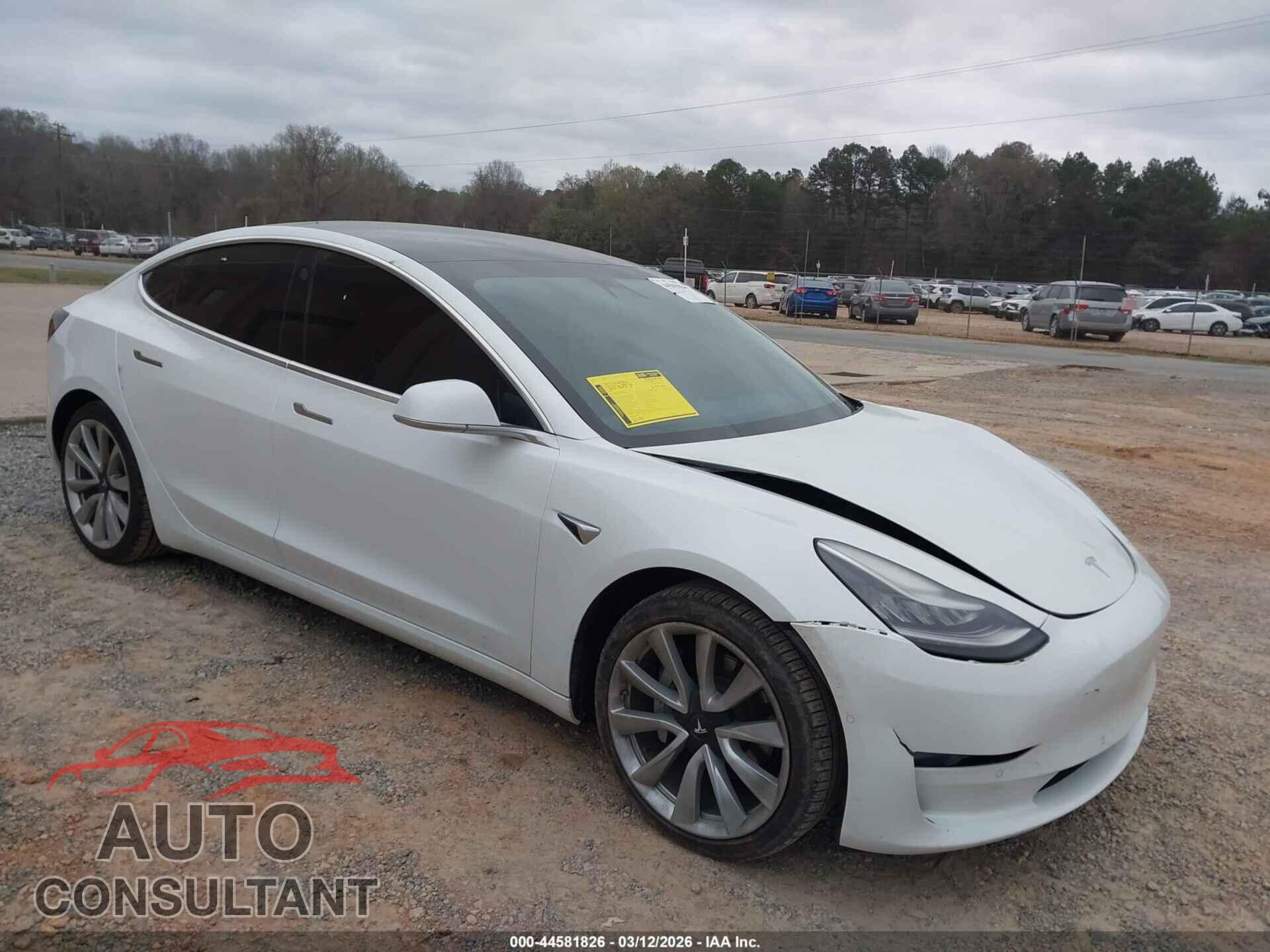 TESLA MODEL 3 2018 - 5YJ3E1EB0JF185846