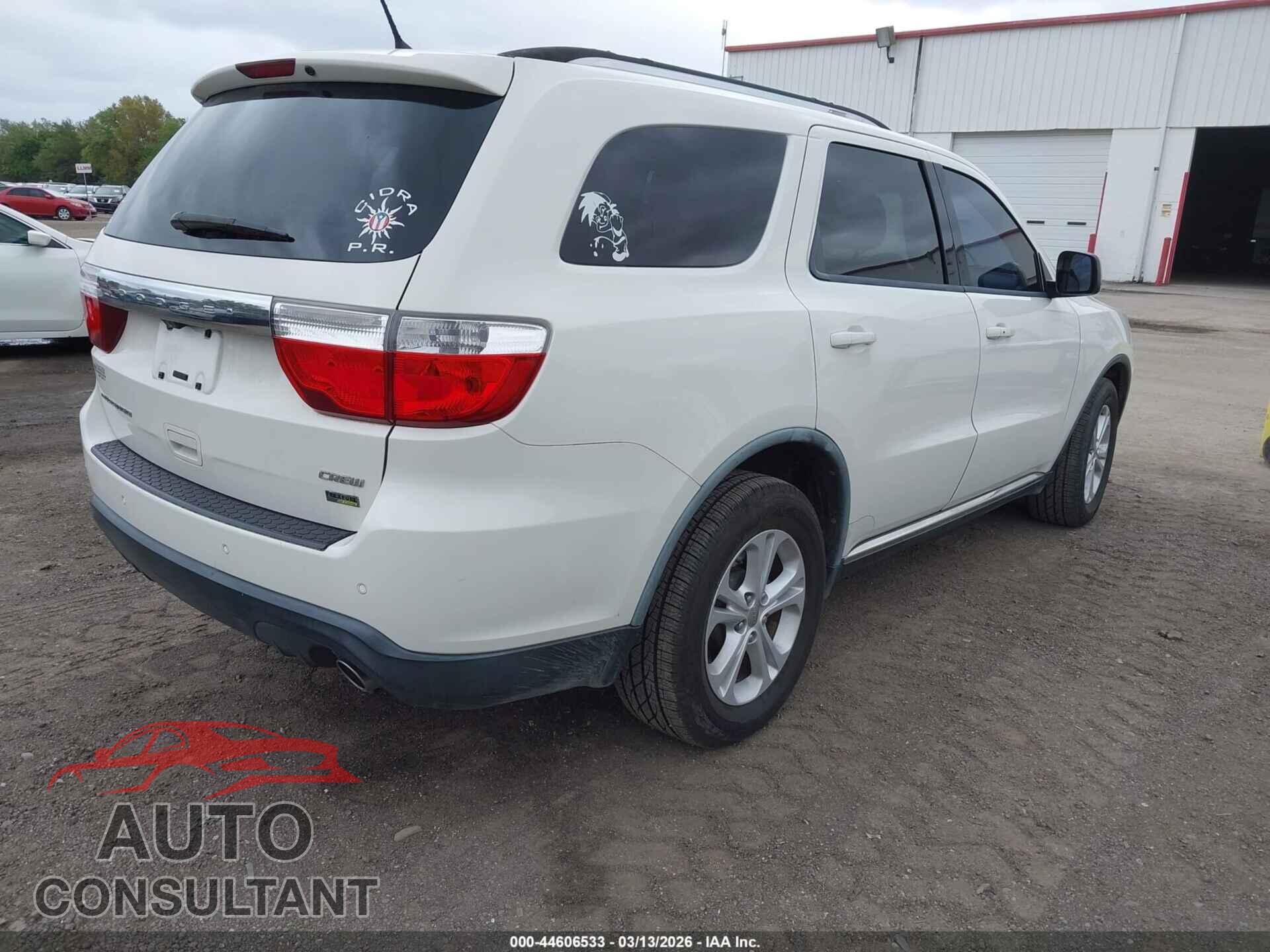 DODGE DURANGO 2011 - 1D4RD4GG3BC729961
