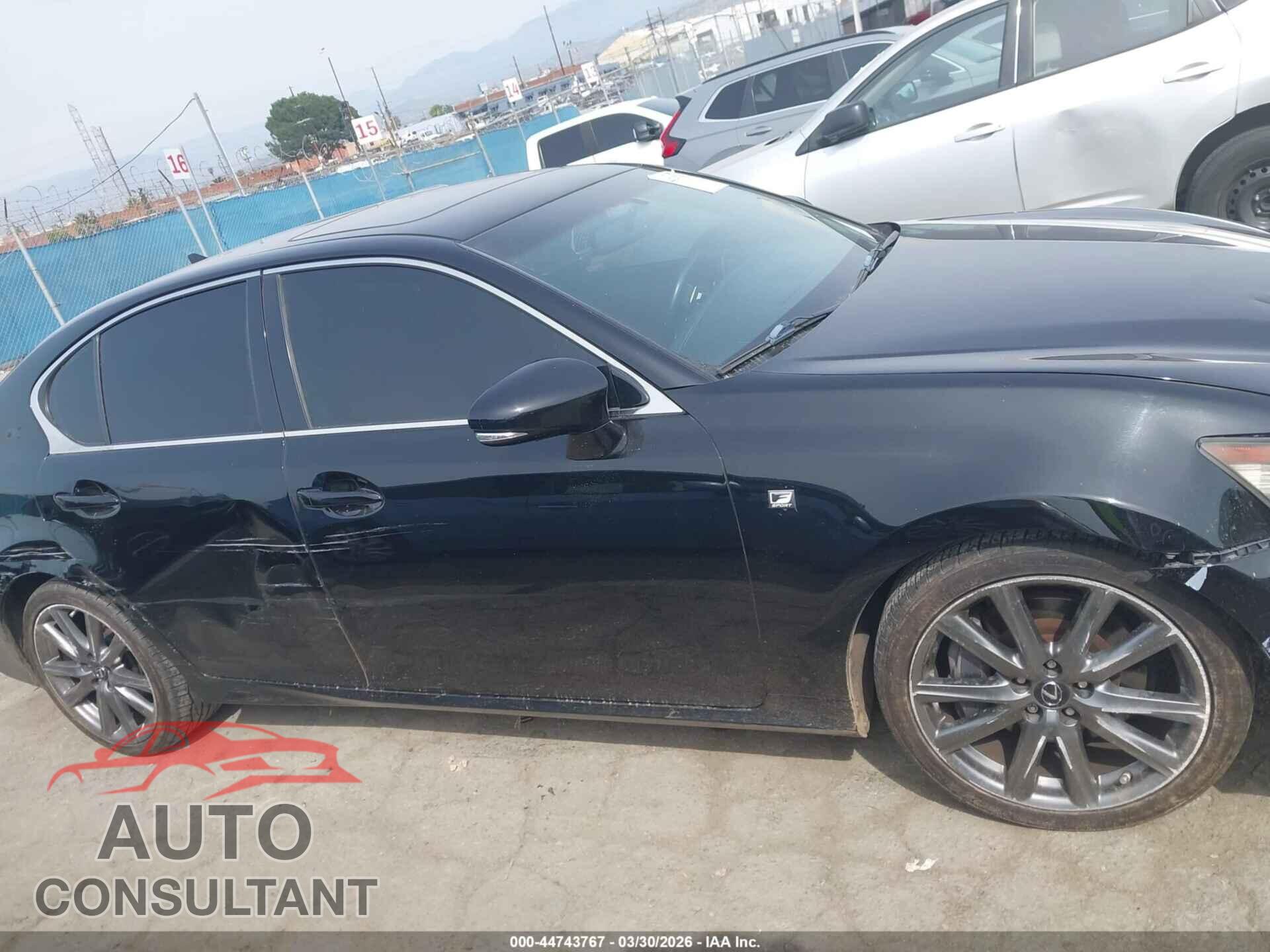 LEXUS GS 350 2014 - JTHBE1BL8E5031402