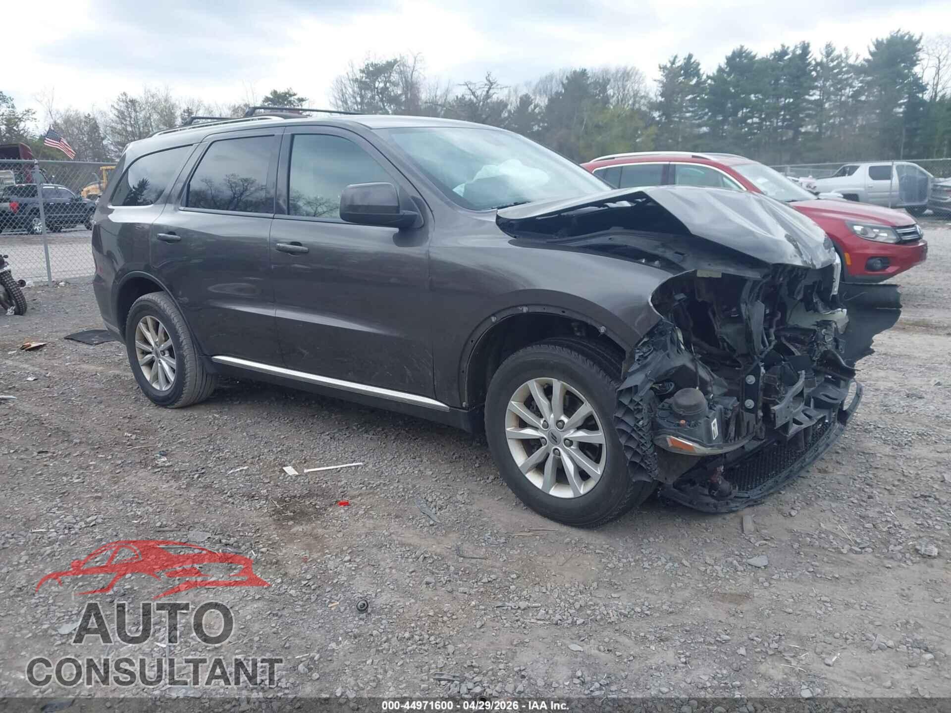 DODGE DURANGO 2019 - 1C4RDJAG0KC848510