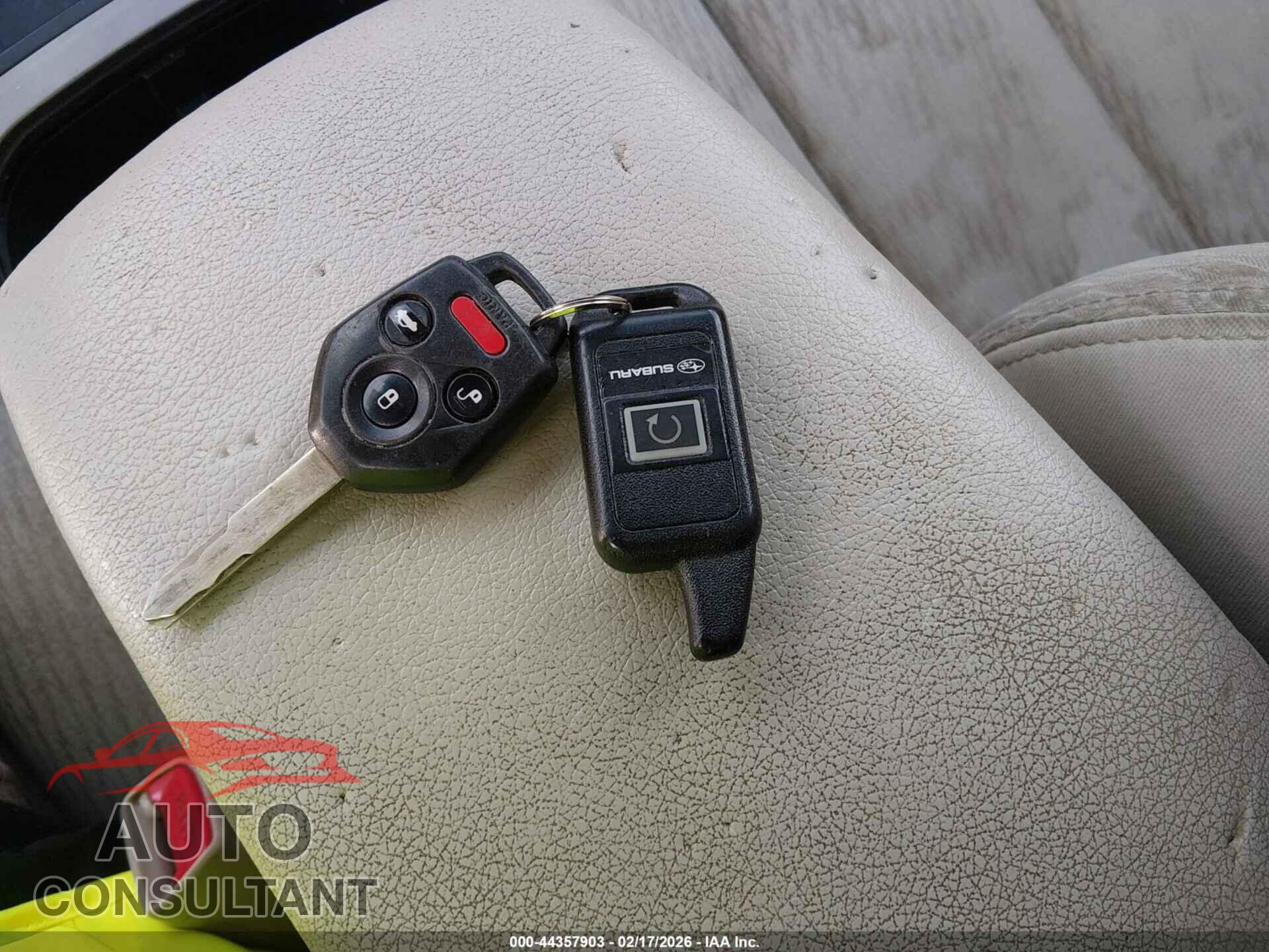SUBARU OUTBACK 2010 - 4S4BRCCC0A3338192