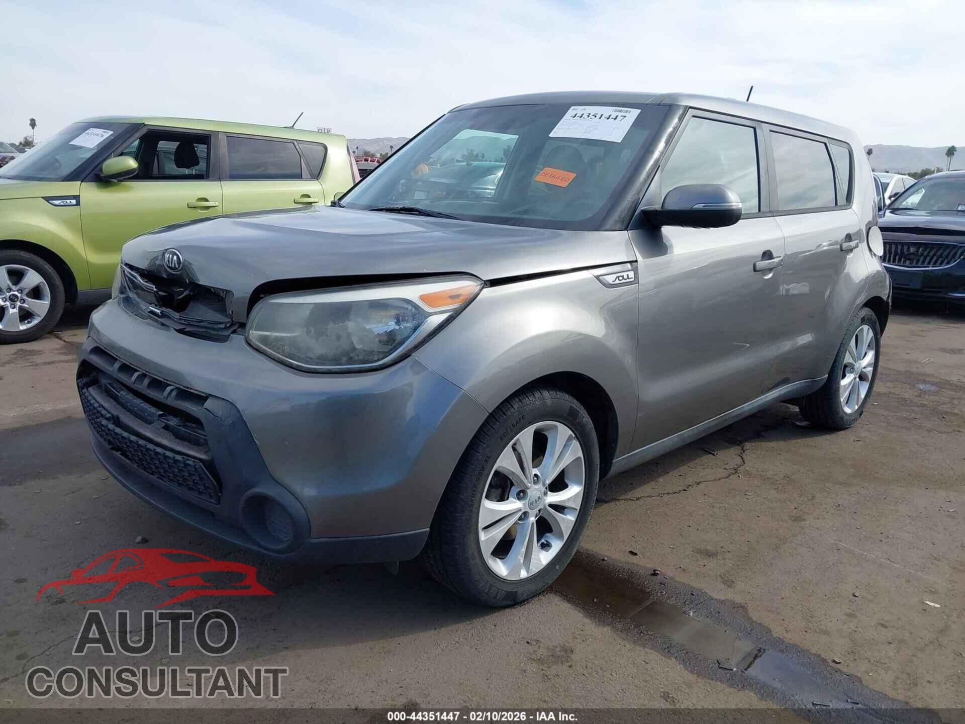 KIA SOUL 2014 - KNDJP3A58E7053961