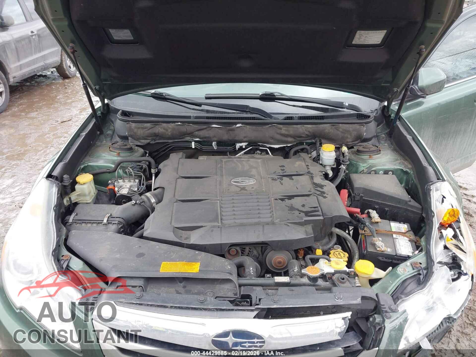 SUBARU OUTBACK 2012 - 4S4BRDKC1C2205263