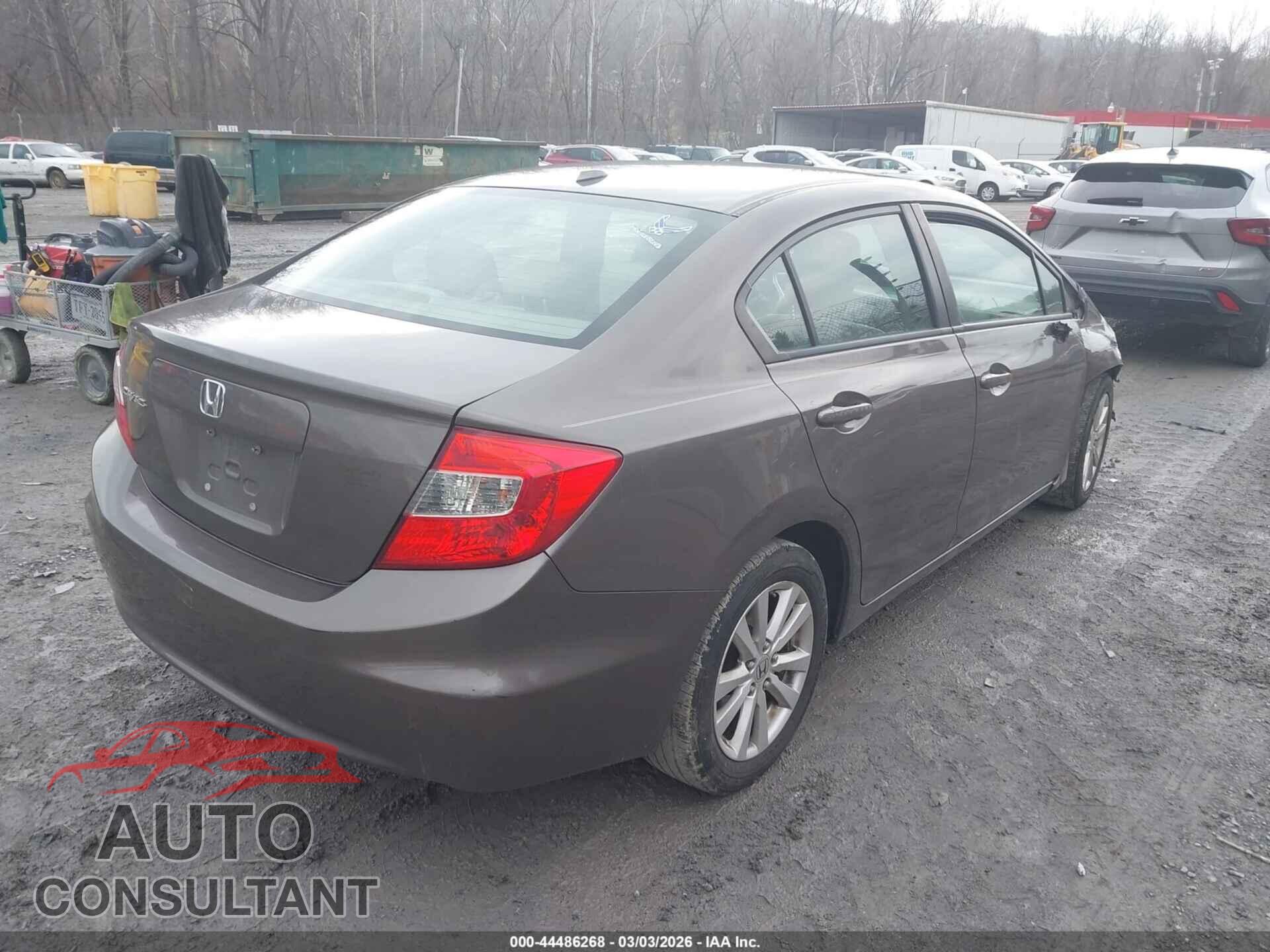 HONDA CIVIC 2012 - 2HGFB2F91CH542862