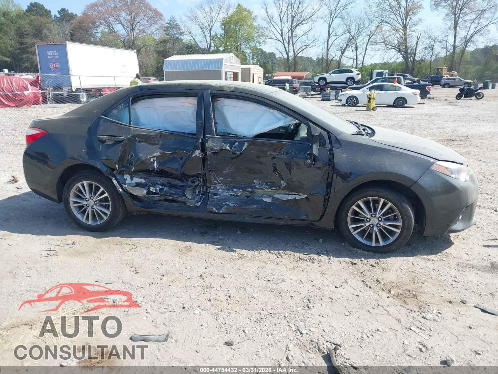 TOYOTA COROLLA 2015 - 2T1BURHE9FC466672