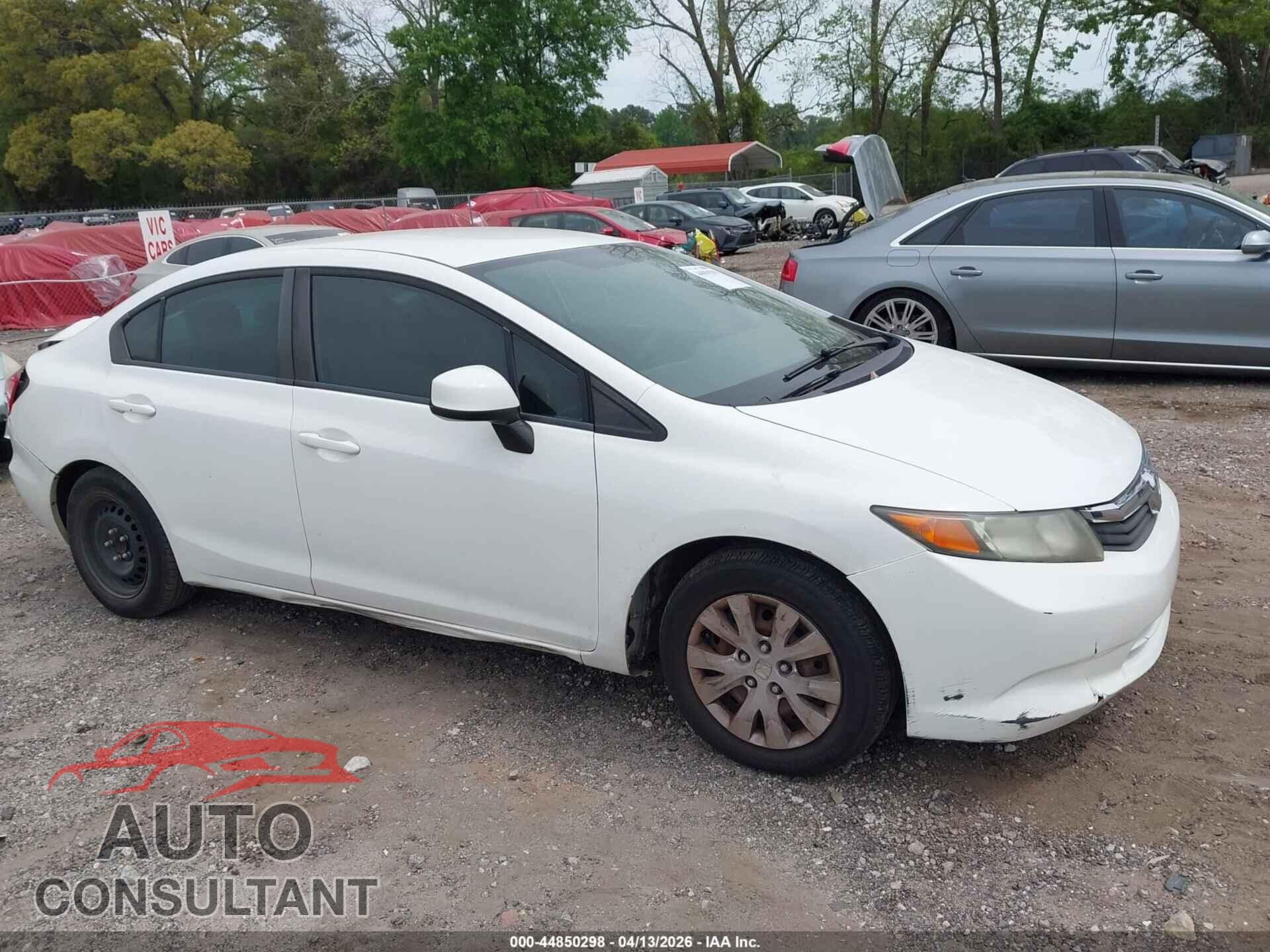 HONDA CIVIC 2012 - 19XFB2F52CE107002