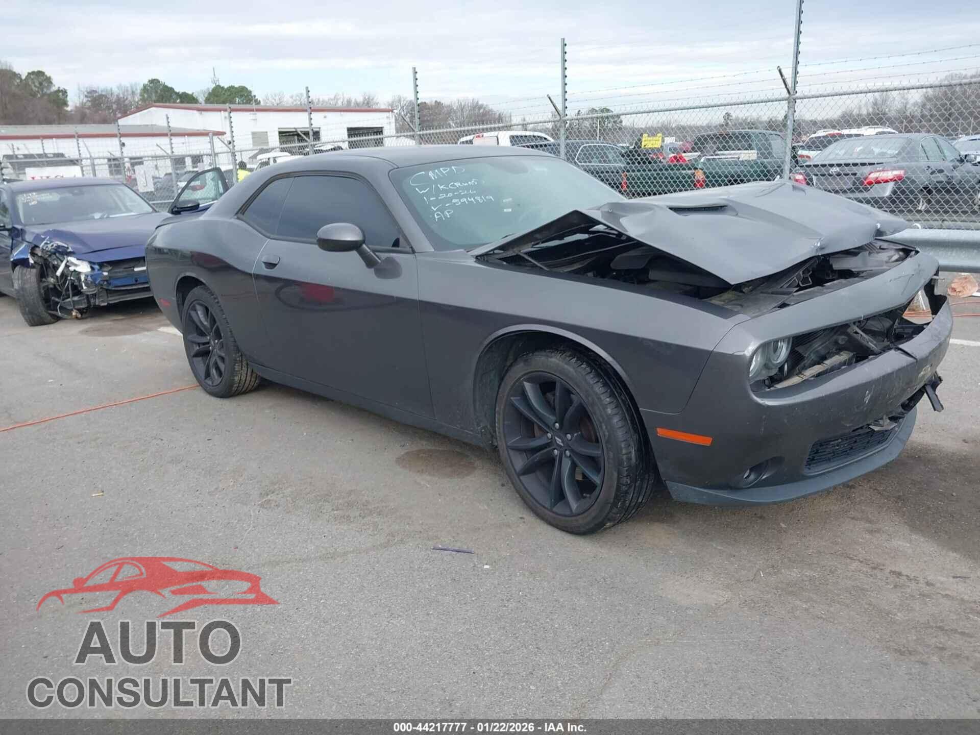 DODGE CHALLENGER 2017 - 2C3CDZAGXHH594819