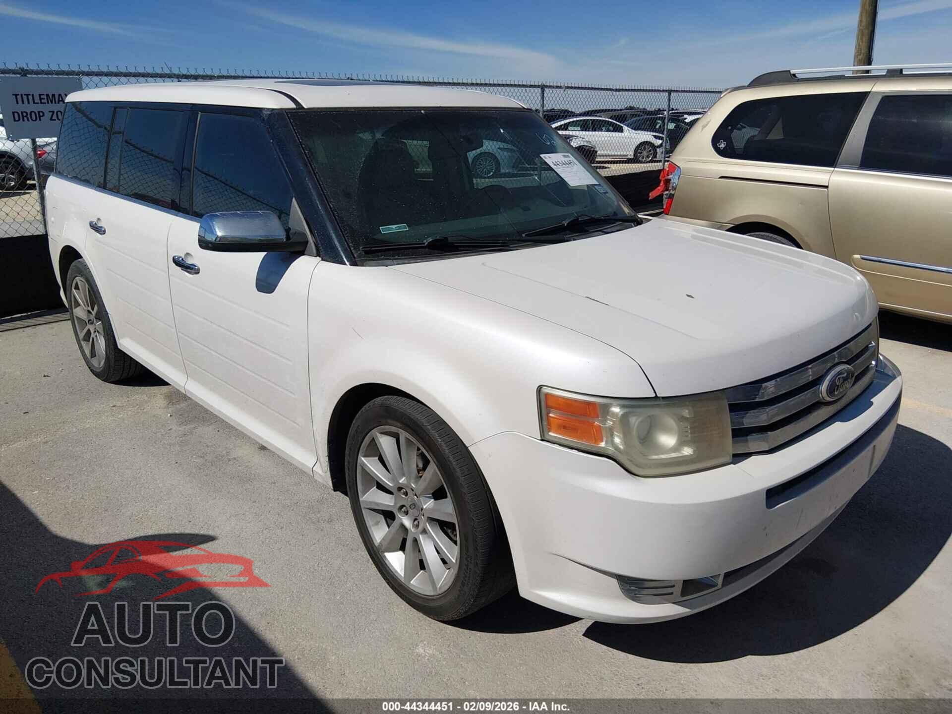 FORD FLEX 2011 - 2FMGK5DC9BBD36219