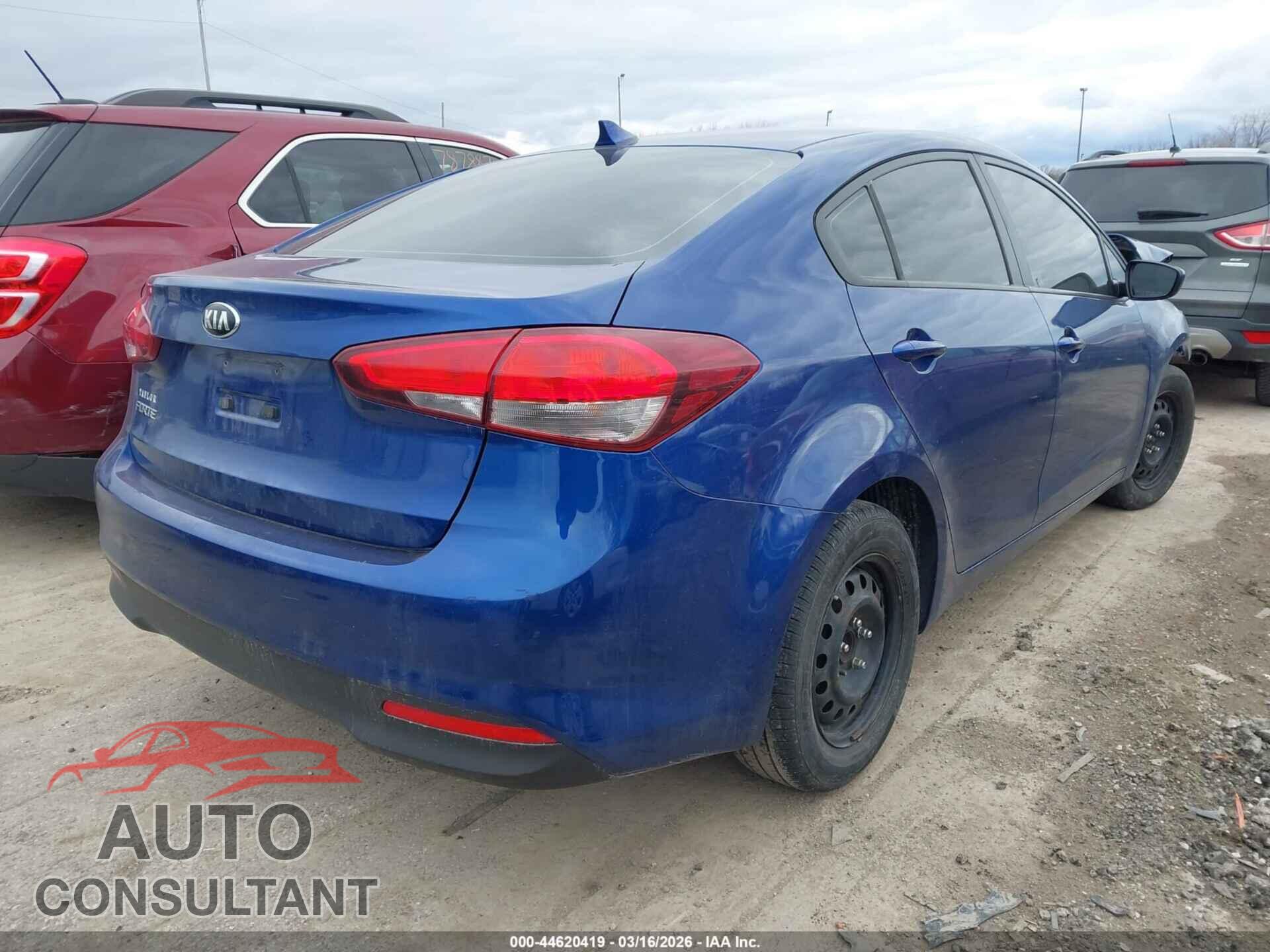 KIA FORTE 2017 - 3KPFK4A77HE157471