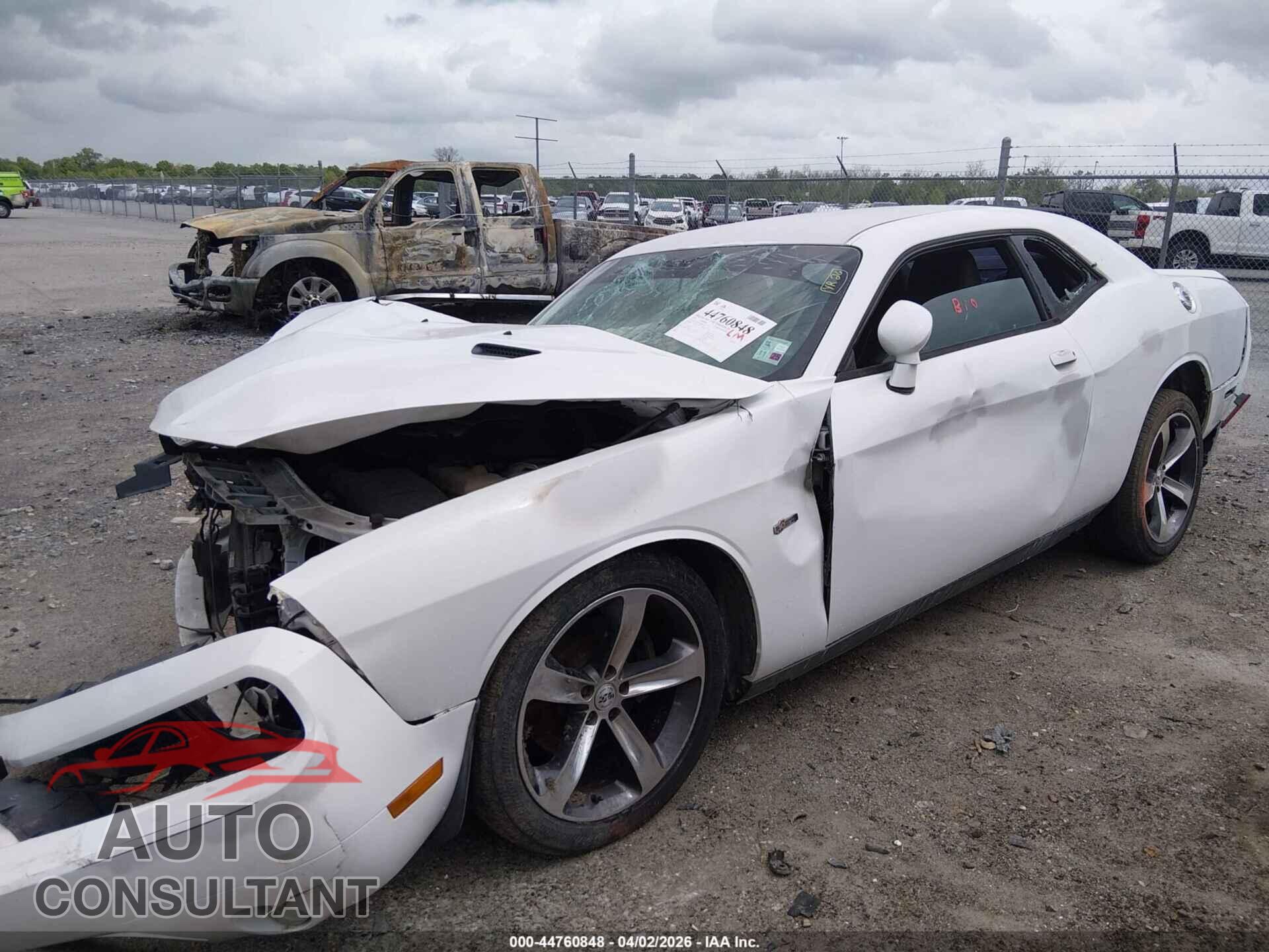 DODGE CHALLENGER 2014 - 2C3CDYAG4EH298247