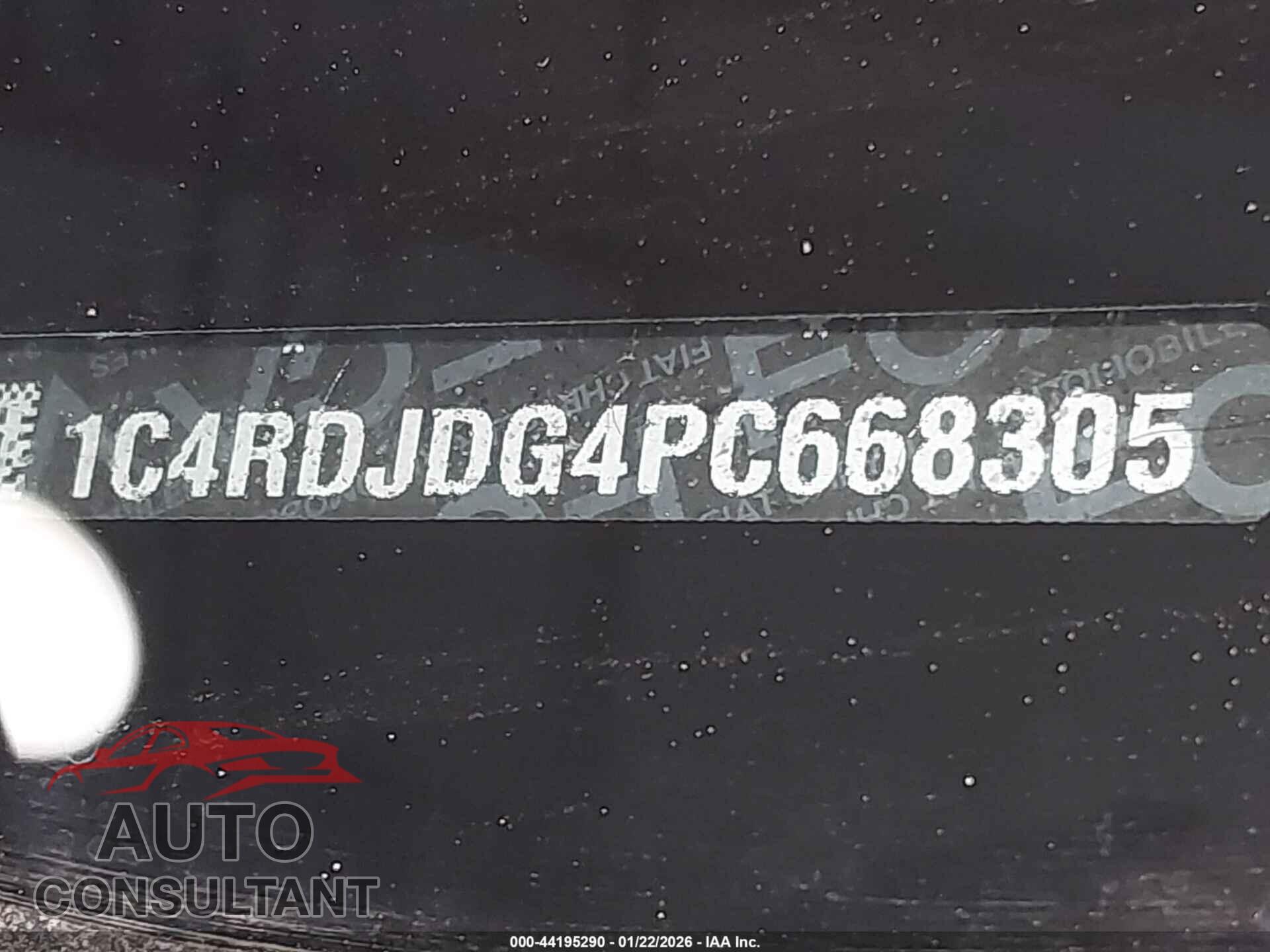 DODGE DURANGO 2023 - 1C4RDJDG4PC668305