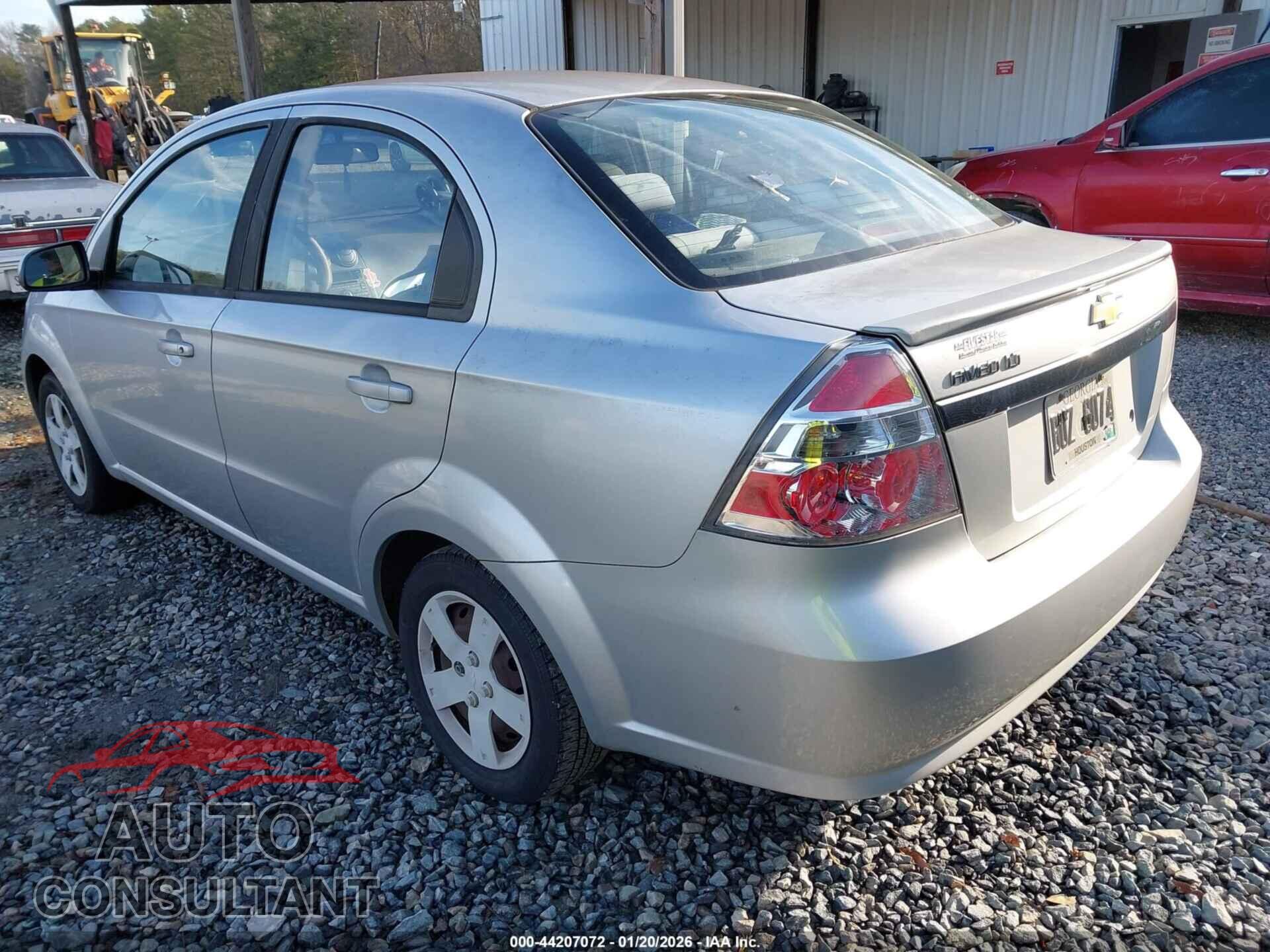 CHEVROLET AVEO 2011 - KL1TD5DE2BB202745