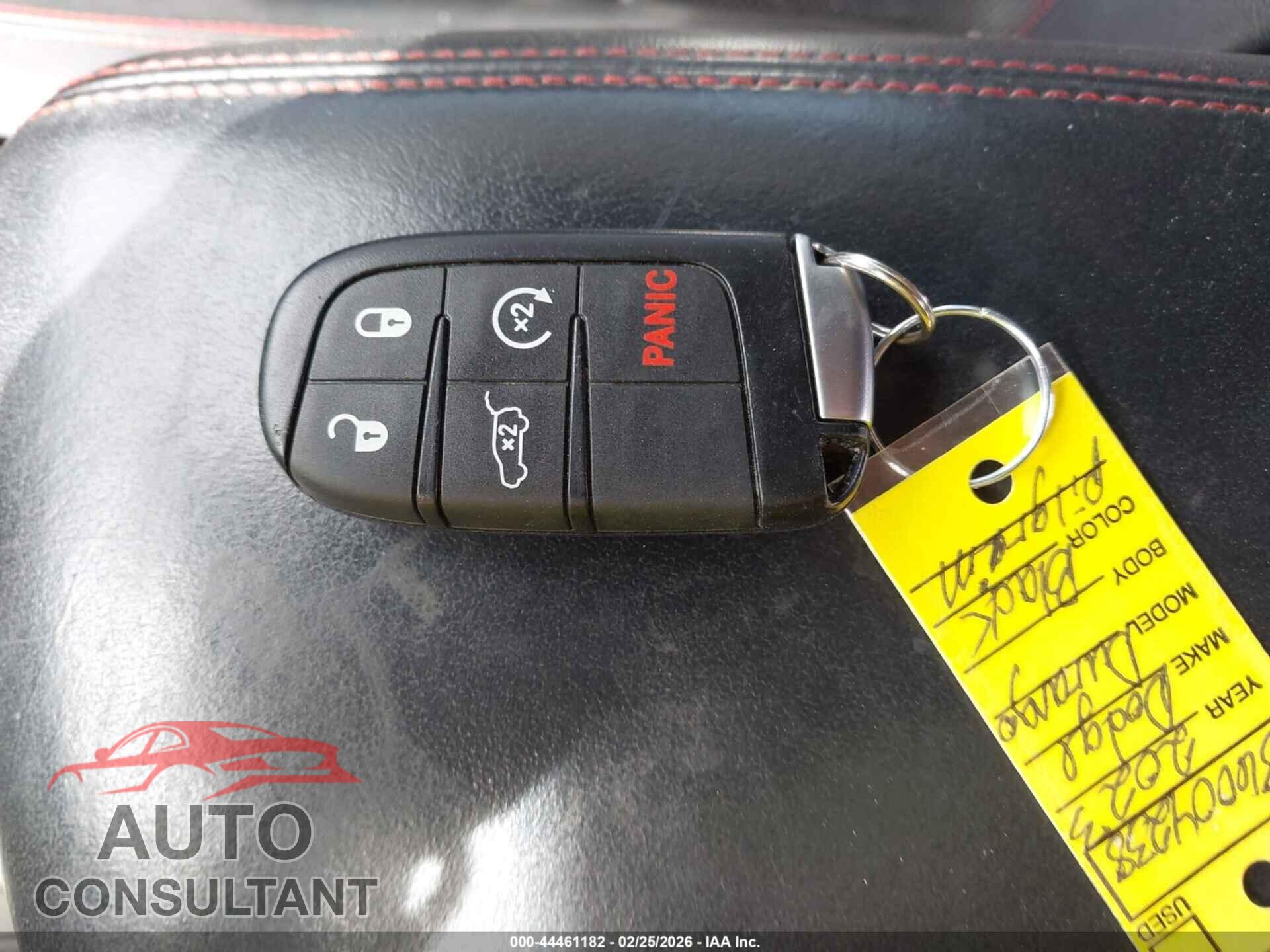 DODGE DURANGO 2023 - 1C4SDJCTXPC581587