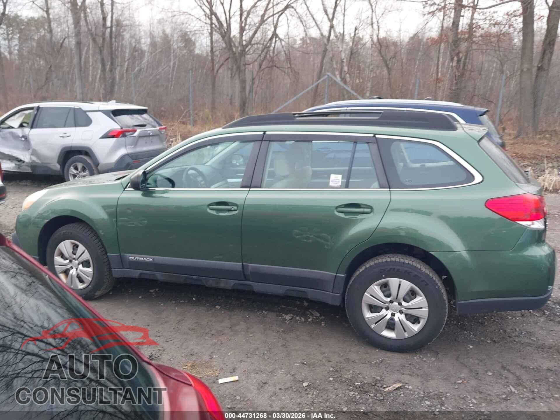 SUBARU OUTBACK 2014 - 4S4BRBAC8E3260974