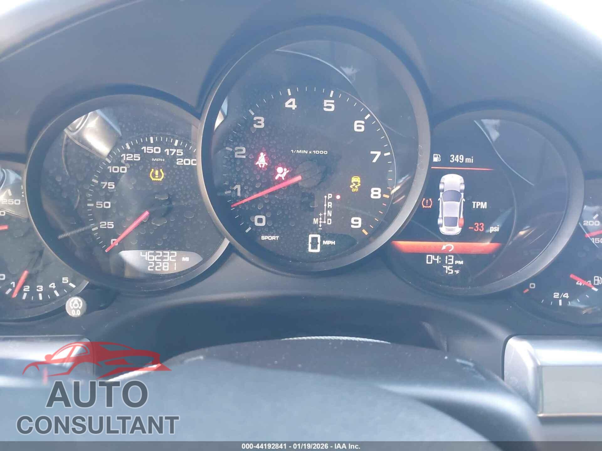 PORSCHE 911 2013 - WP0AA2A90DS107909