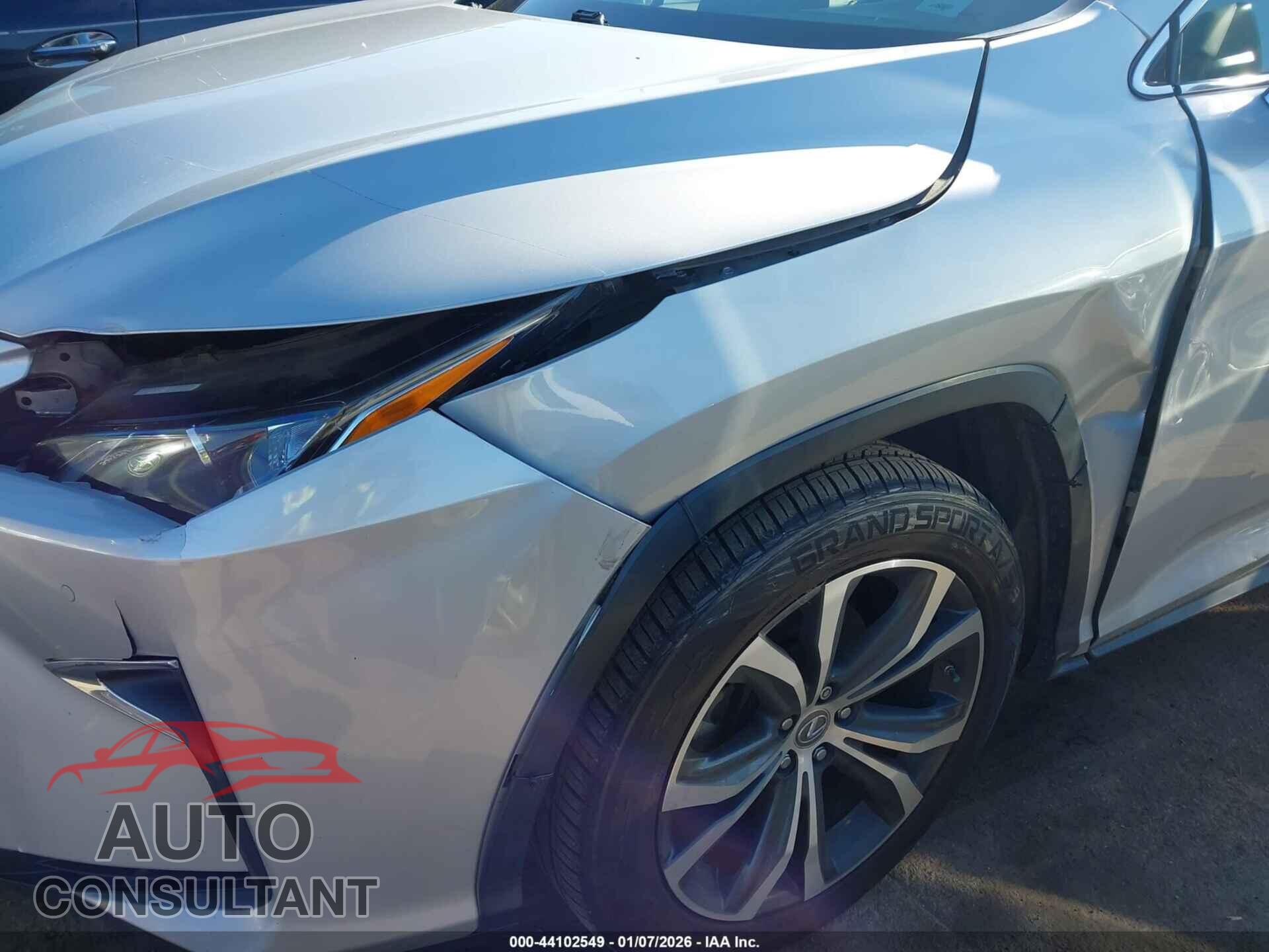 LEXUS RX 350 2017 - 2T2ZZMCA5HC048518