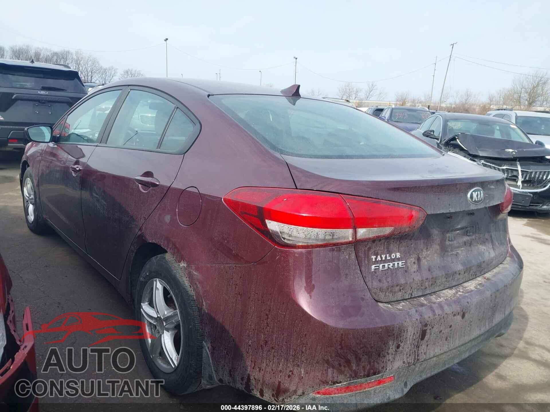 KIA FORTE 2017 - 3KPFK4A78HE072462
