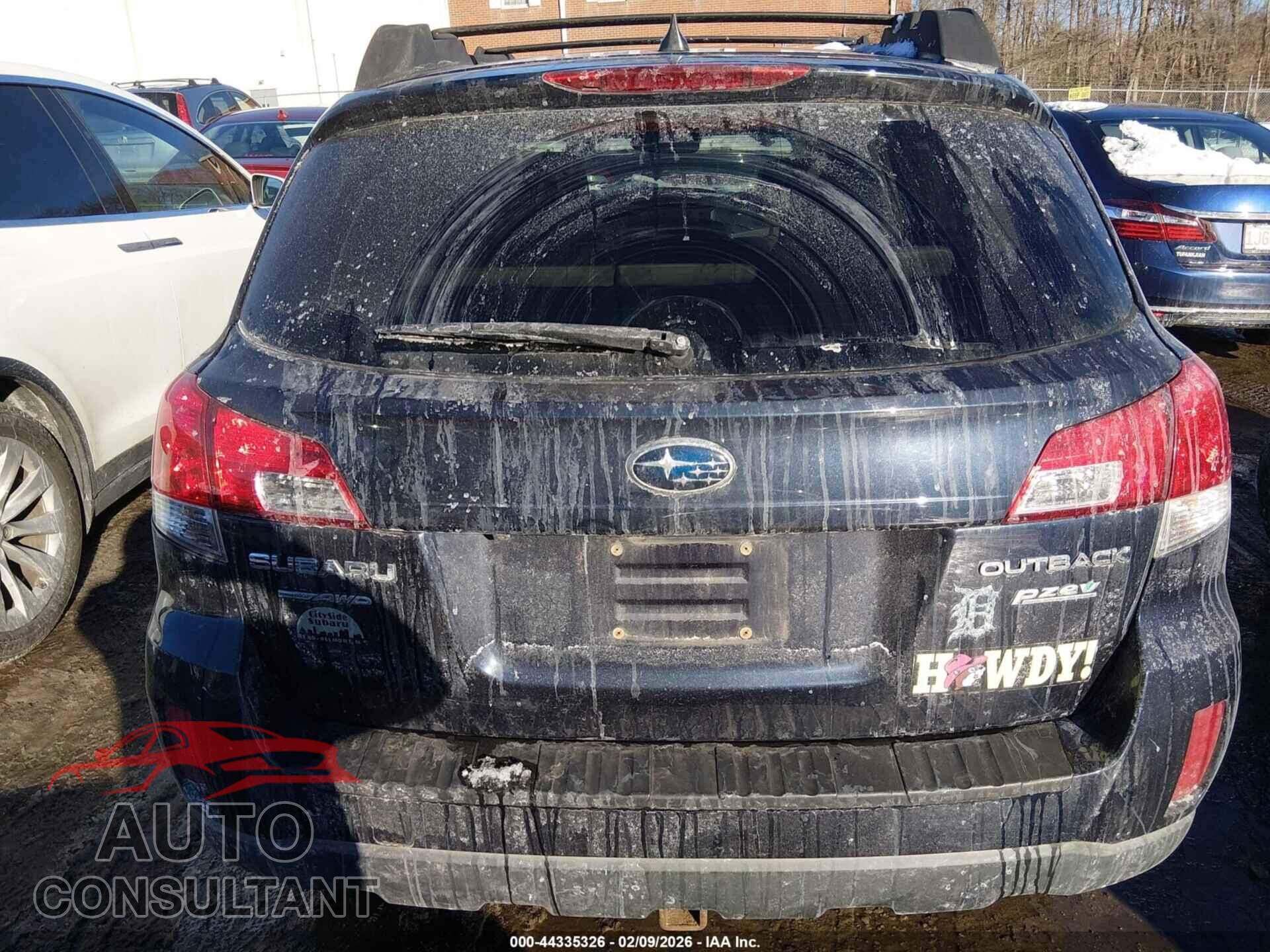 SUBARU OUTBACK 2014 - 4S4BRBLC9E3224174