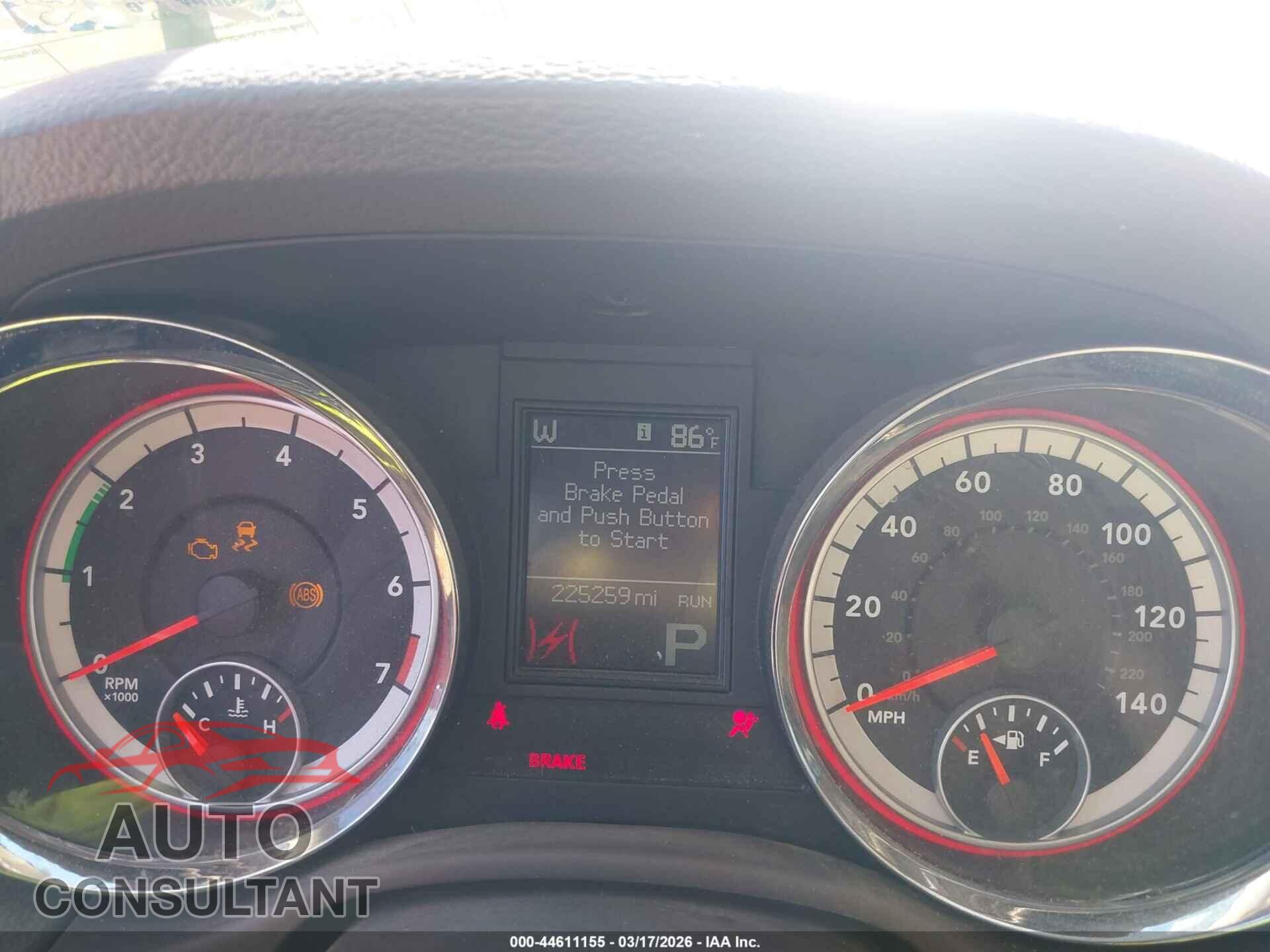 DODGE DURANGO 2013 - 1C4RDHDG3DC617382