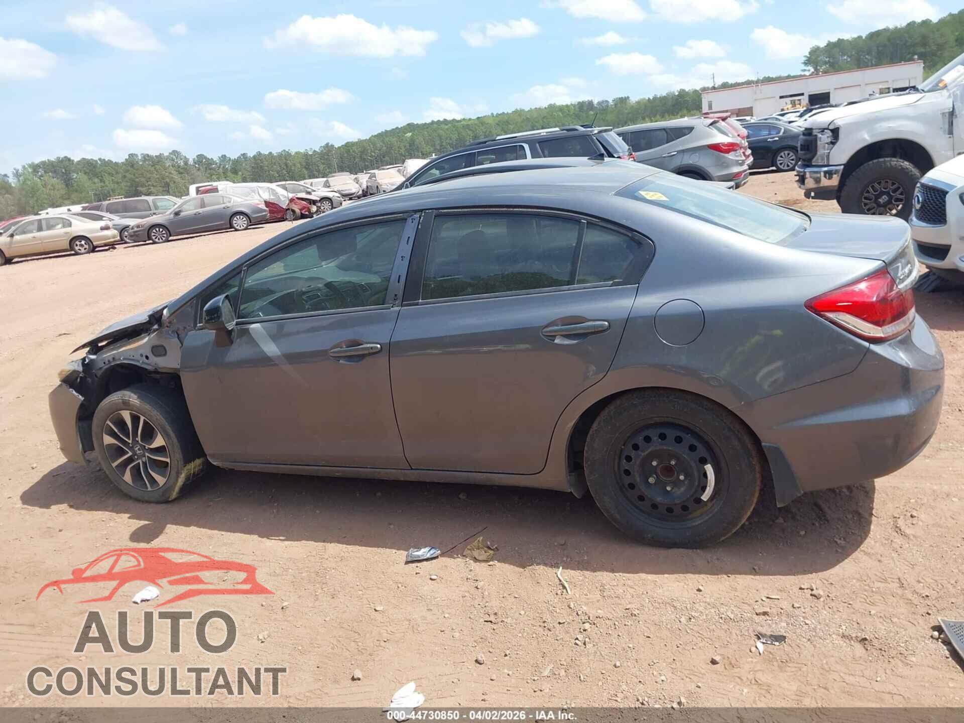 HONDA CIVIC 2013 - 19XFB2F86DE022109
