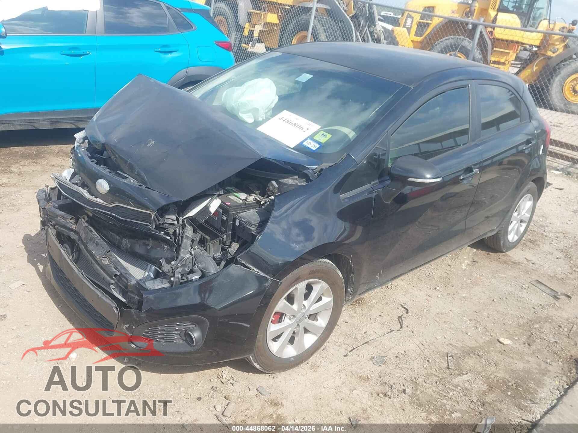 KIA RIO 2013 - KNADN5A36D6230294