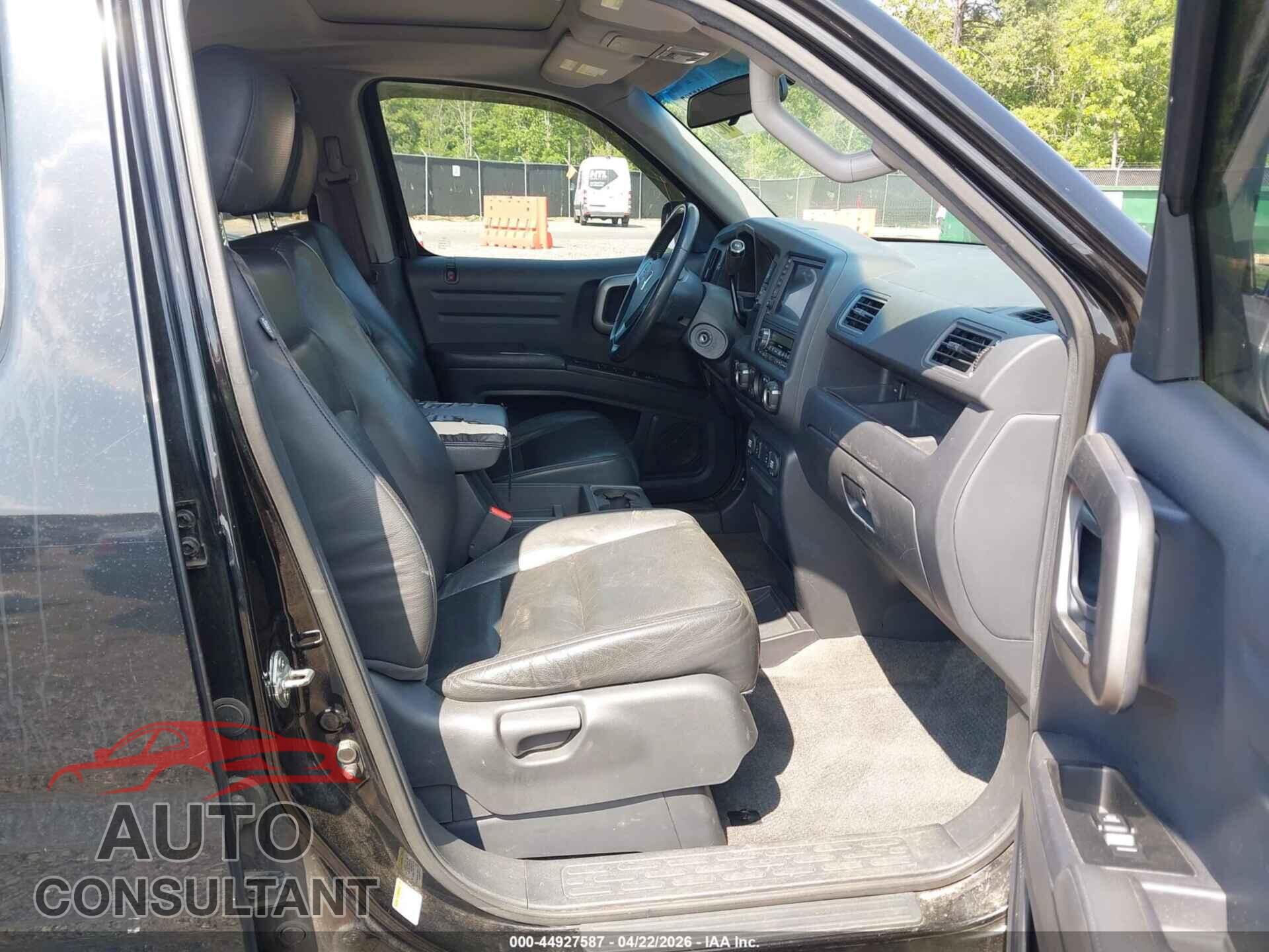 HONDA RIDGELINE 2011 - 5FPYK1F55BB009200