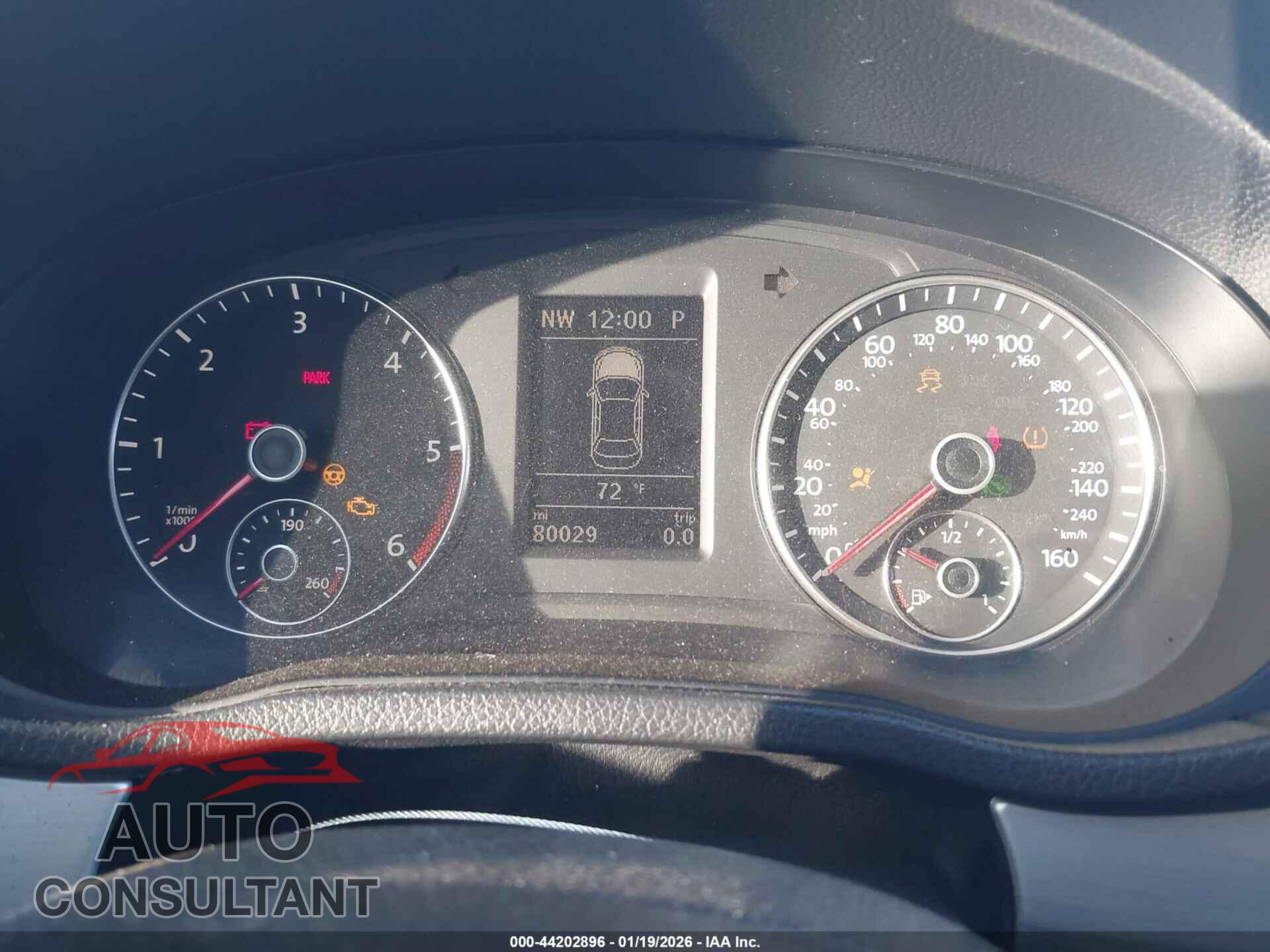 VOLKSWAGEN PASSAT 2013 - 1VWBN7A36DC082541