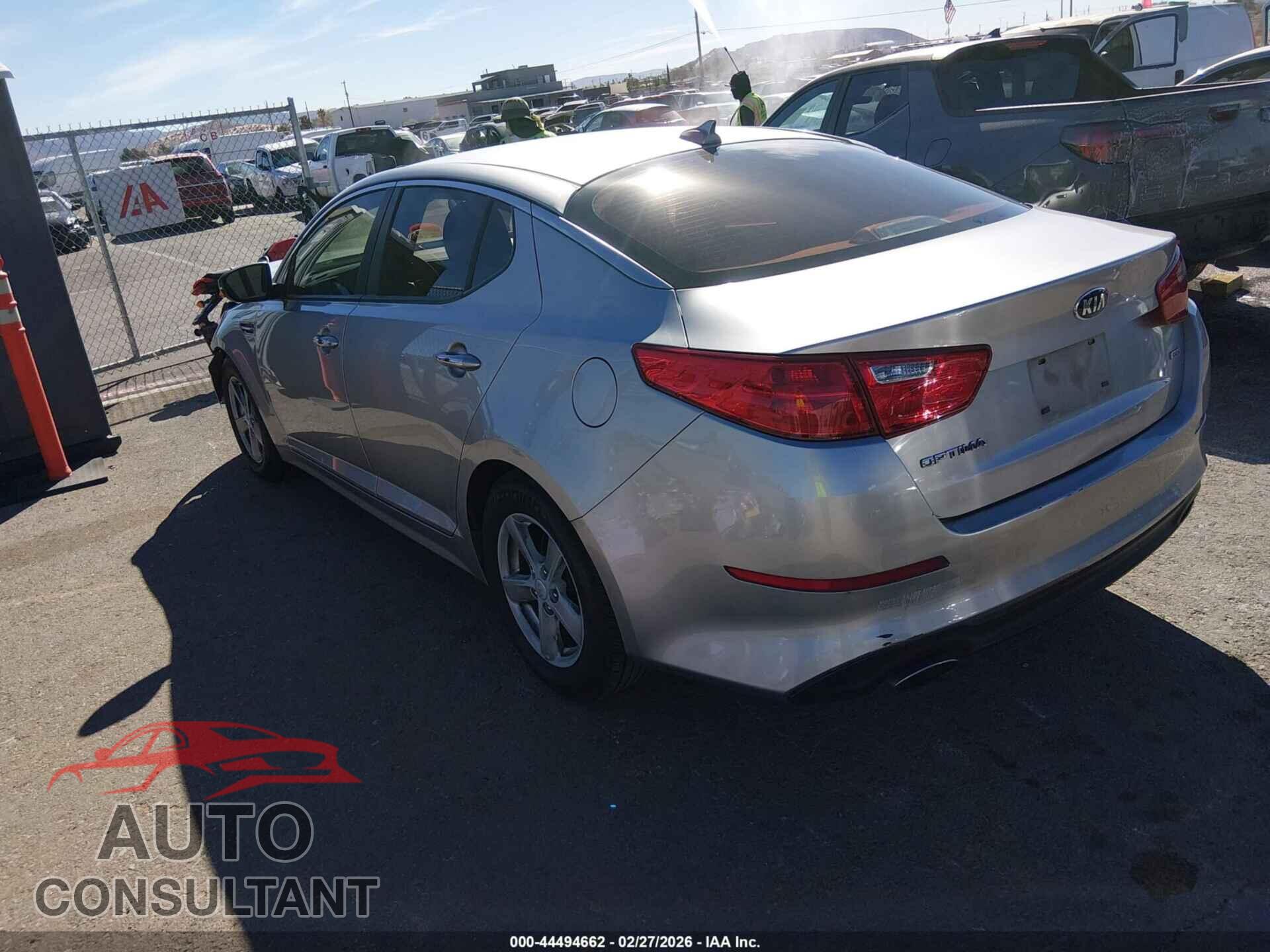 KIA OPTIMA 2015 - KNAGM4A74F5585583