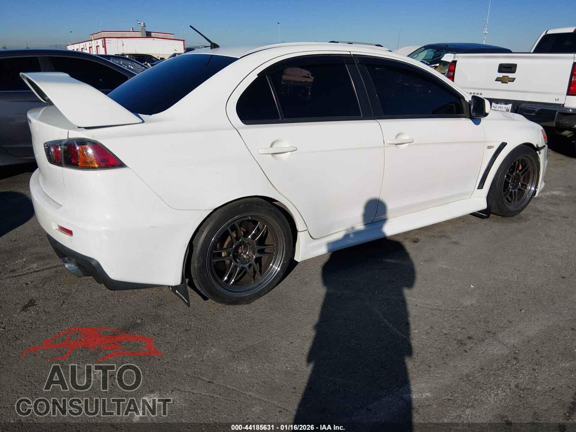 MITSUBISHI LANCER EVOLUTION 2010 - JA32W8FV3AU033432
