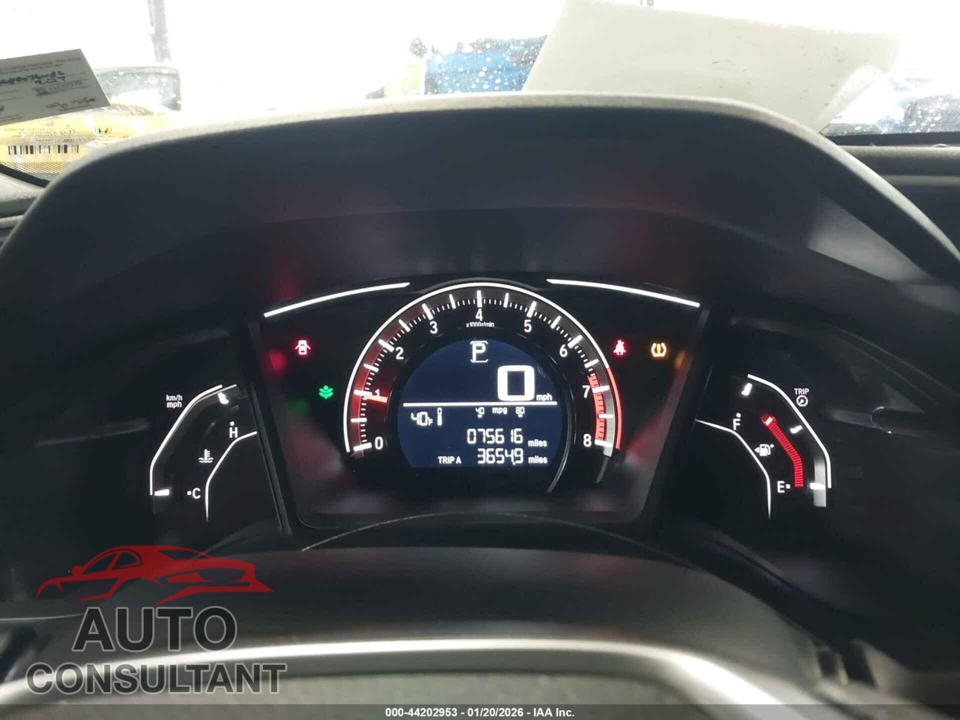 HONDA CIVIC 2017 - 19XFC2F56HE036486