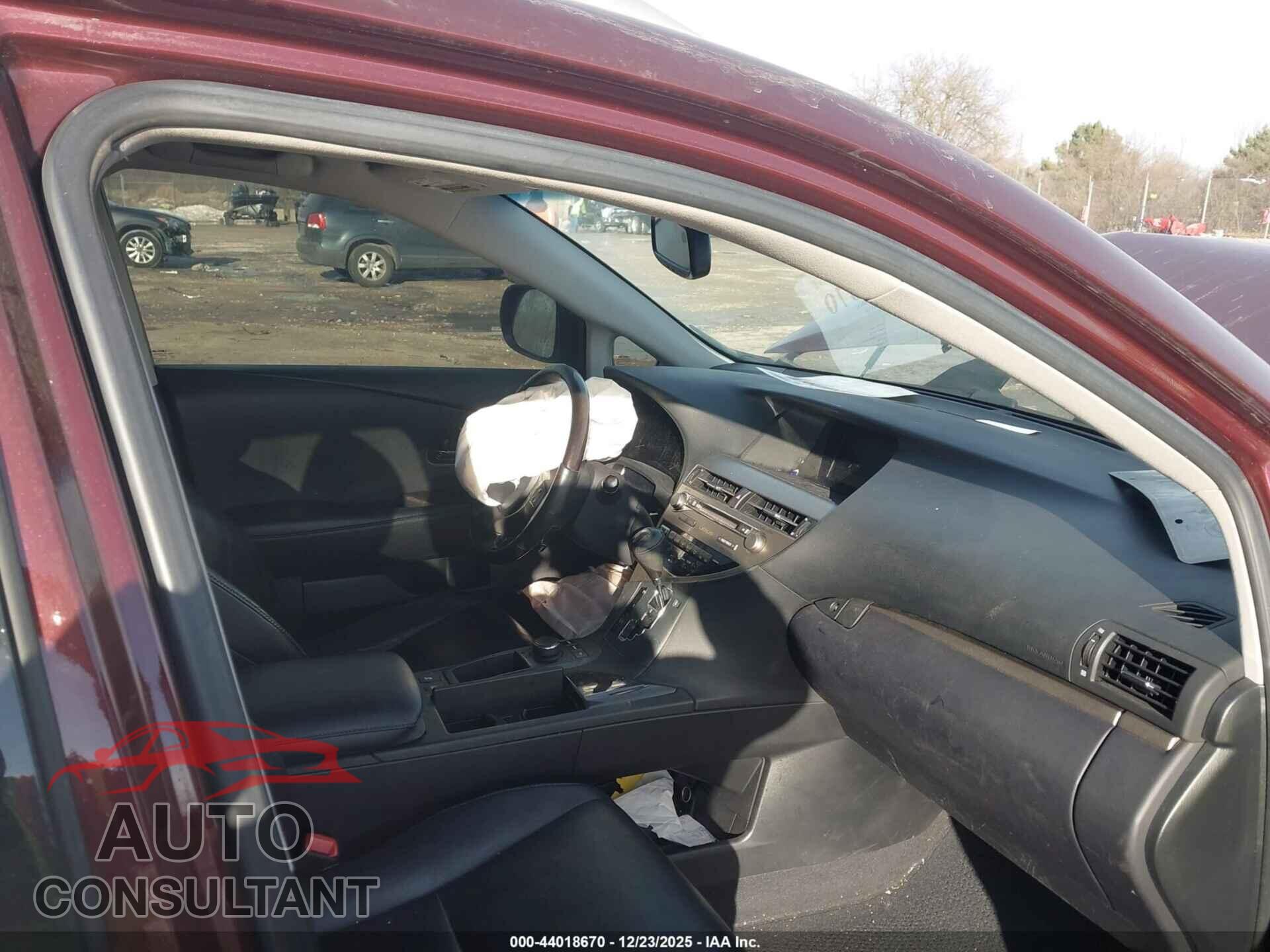 LEXUS RX 350 2013 - 2T2BK1BA3DC181214