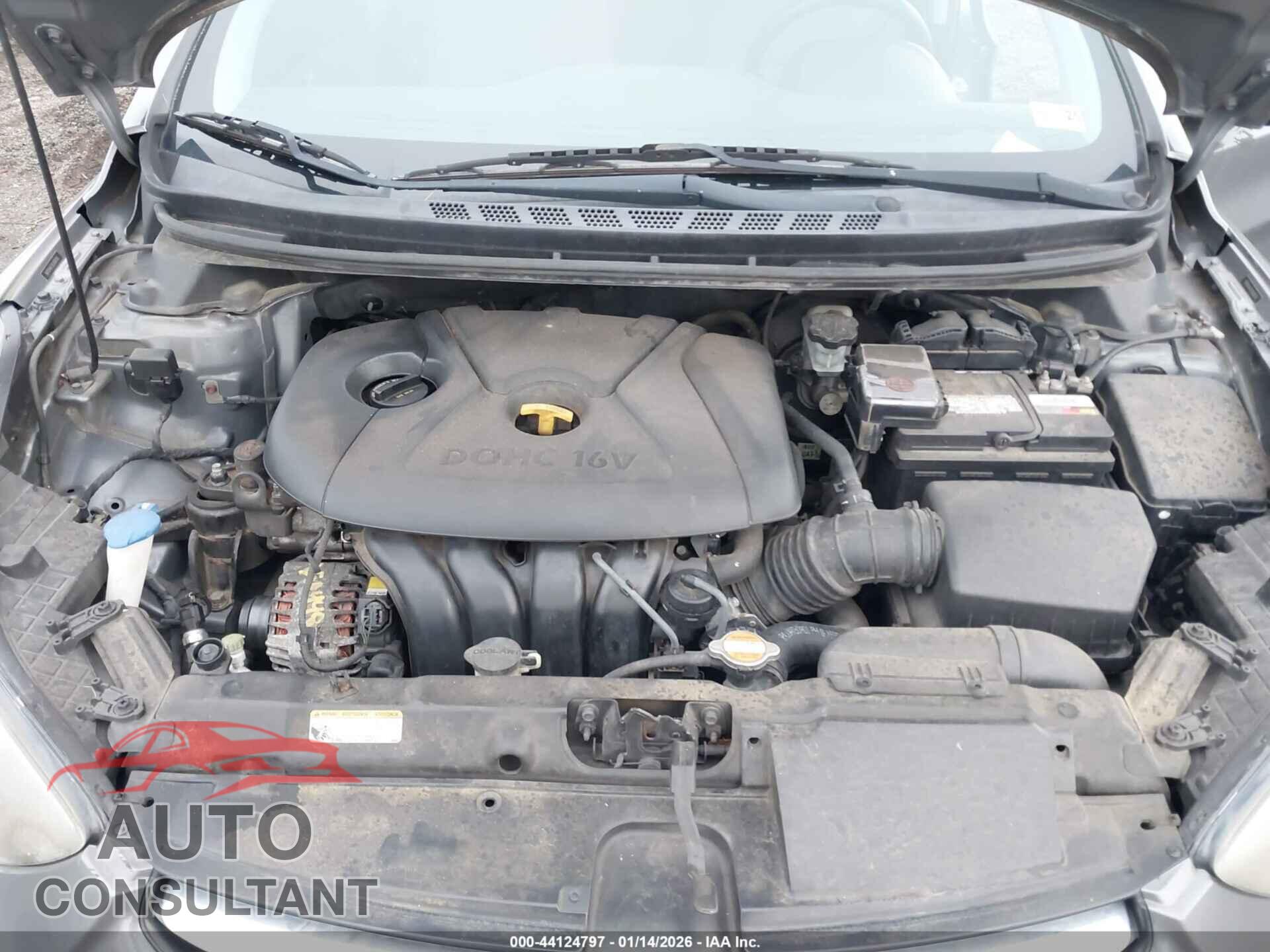 HYUNDAI ELANTRA 2012 - 5NPDH4AE9CH080160