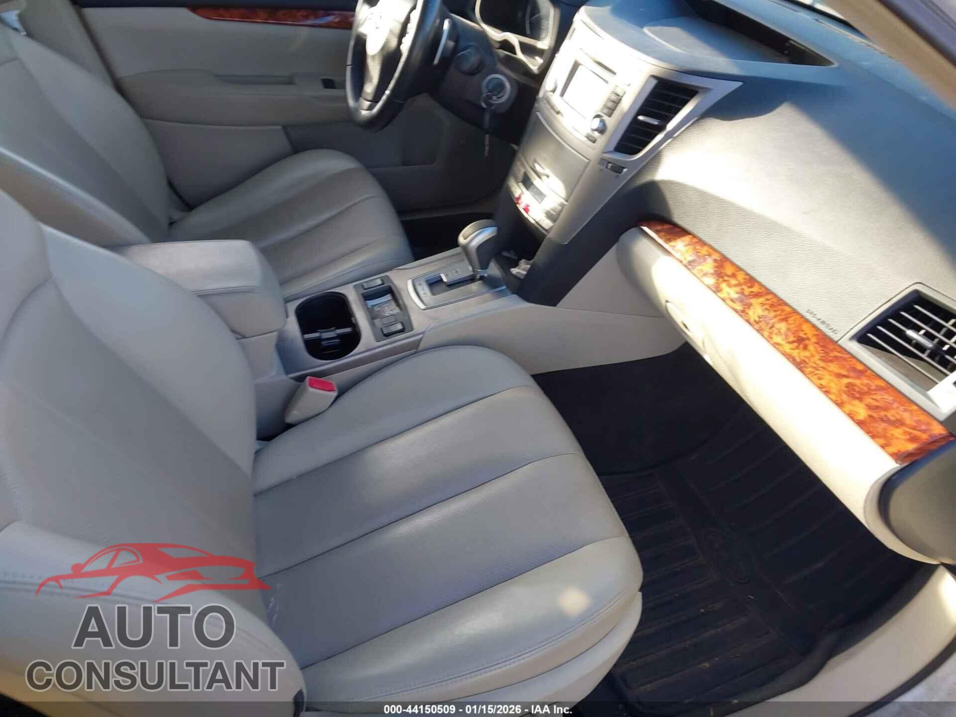 SUBARU OUTBACK 2012 - 4S4BRBKC5C3273404