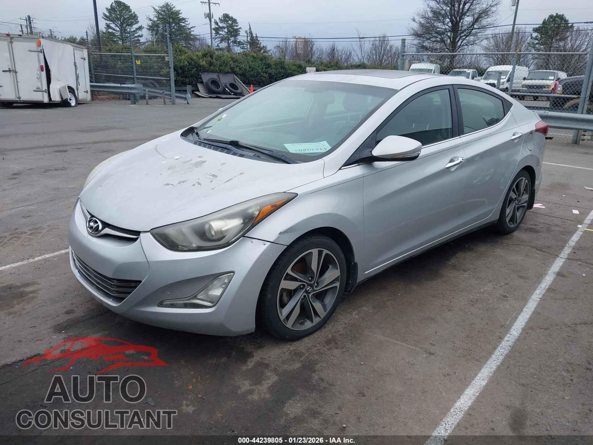 HYUNDAI ELANTRA 2014 - KMHDH4AE3EU090428