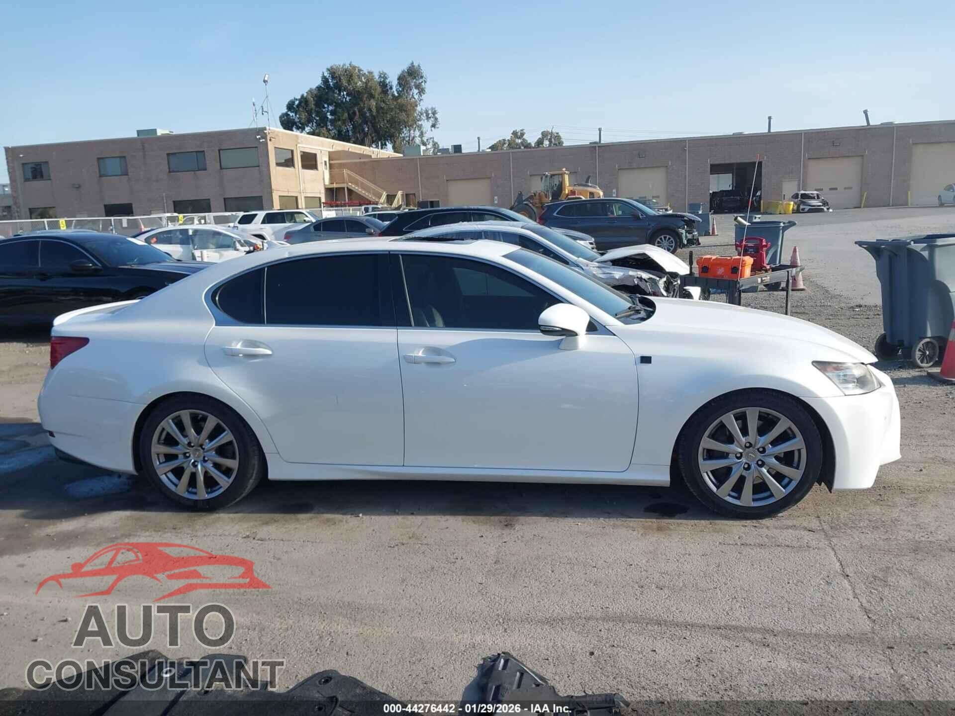 LEXUS GS 350 2013 - JTHBE1BL6D5015536