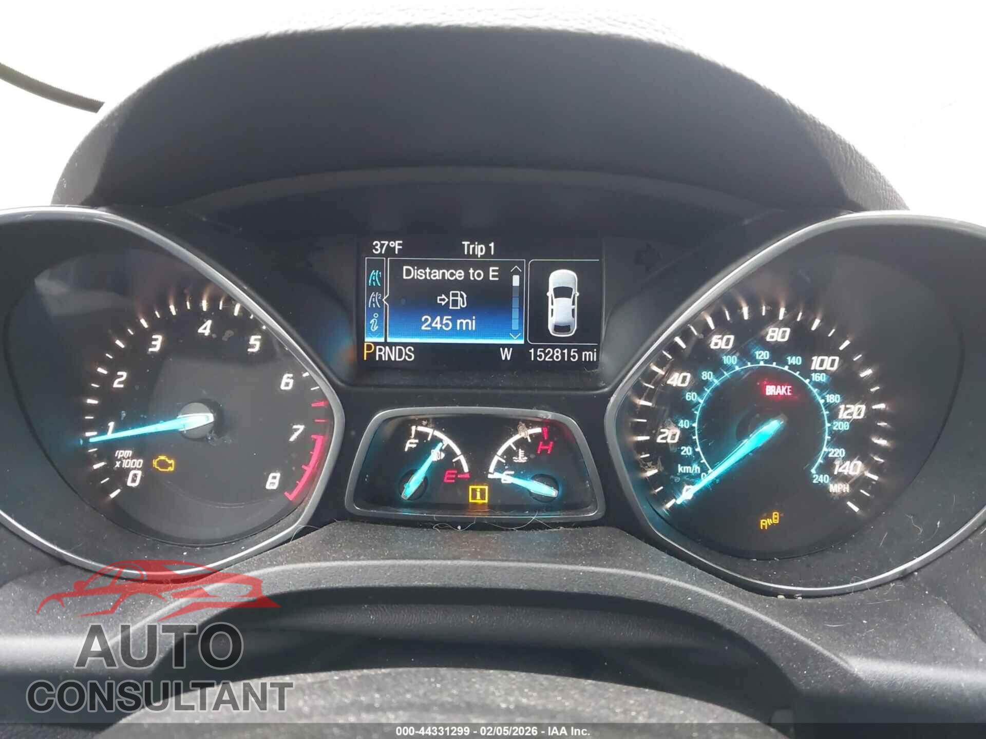 FORD ESCAPE 2014 - 1FMCU9J91EUB76084