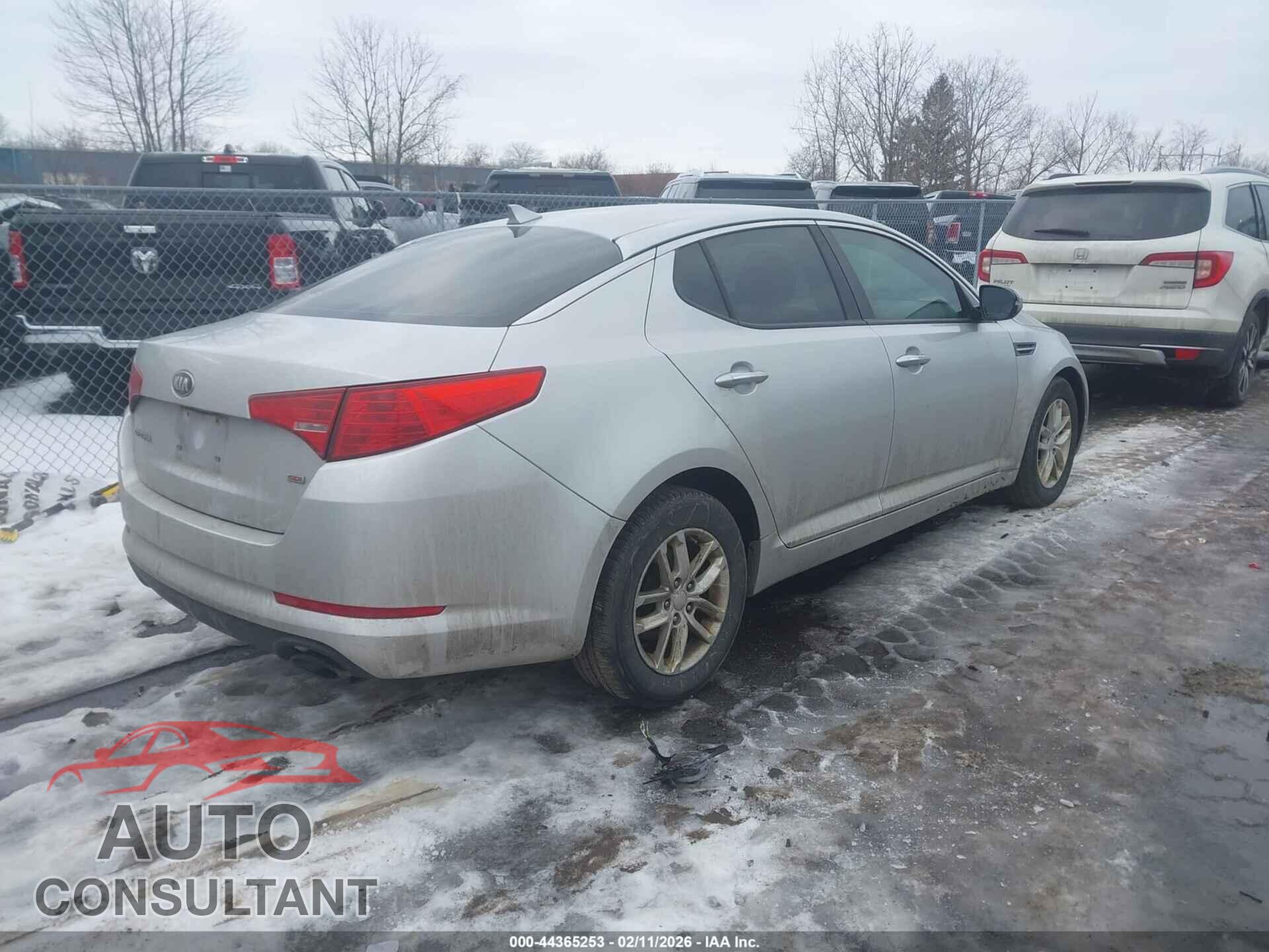 KIA OPTIMA 2013 - KNAGM4A70D5391596