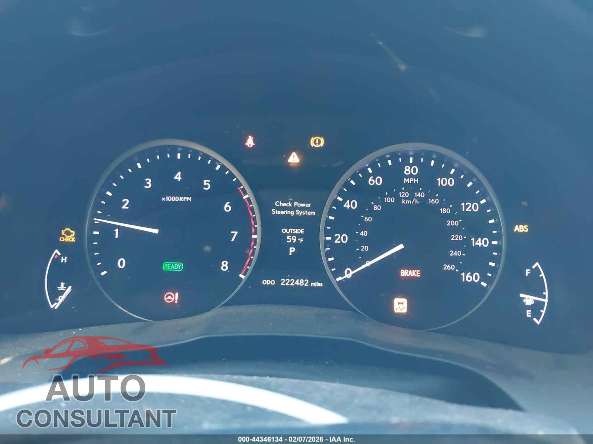 LEXUS ES 300H 2013 - JTHBW1GG8D2003964