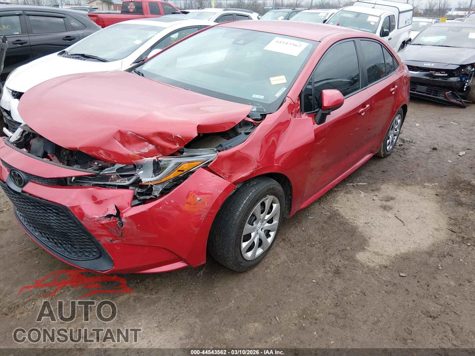 TOYOTA COROLLA 2020 - 5YFEPRAE4LP131085